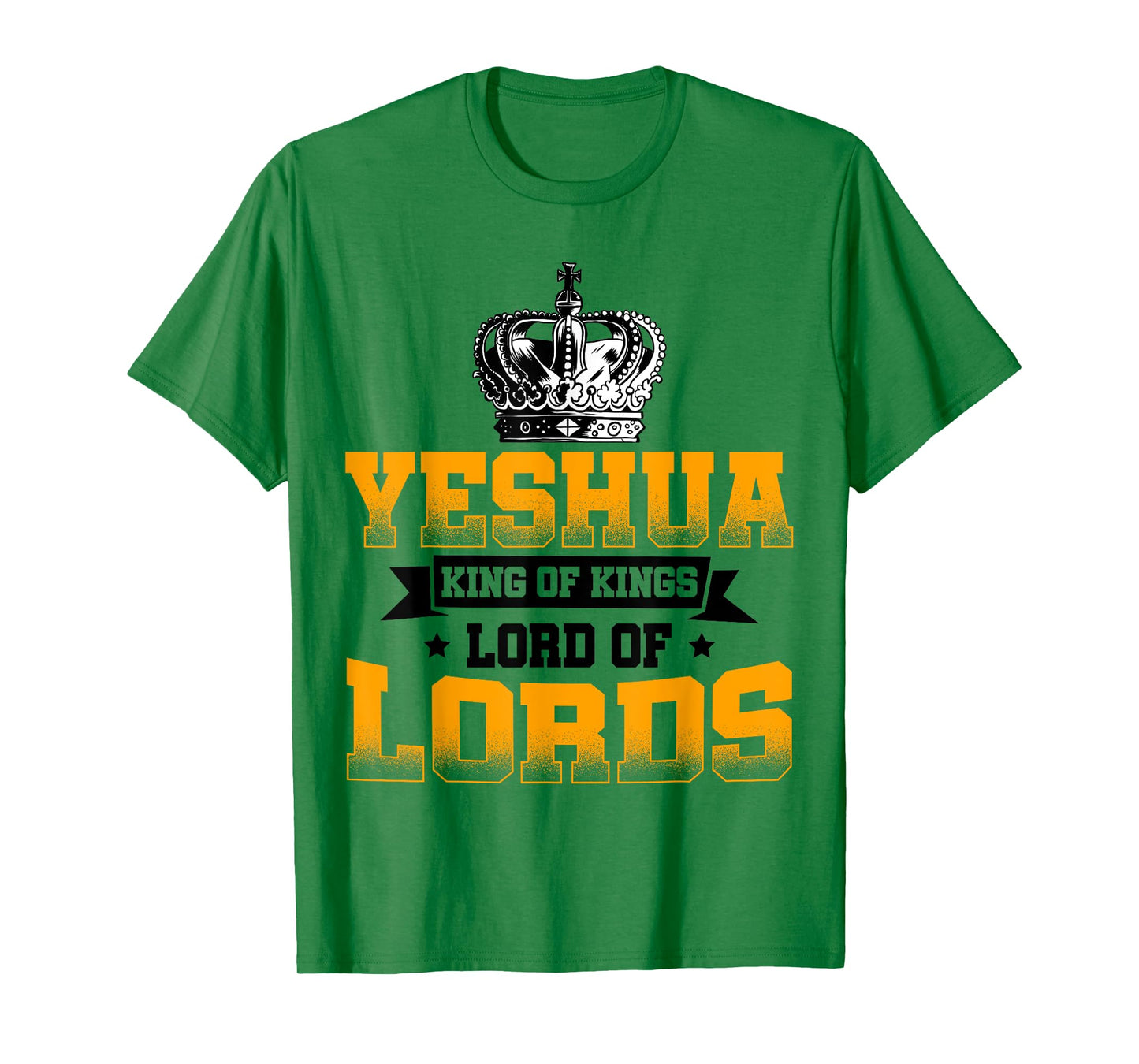 Yeshua King Lord Jesus Hebrew Christians Religious T-Shirt