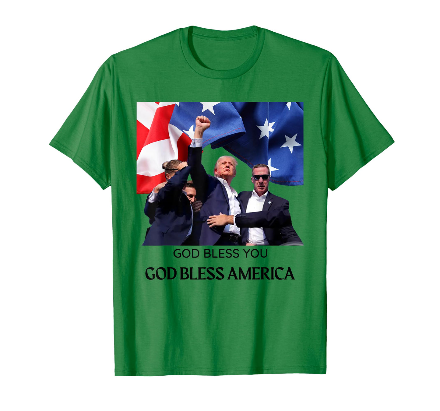 God Bless You - God Bless America - Donald Trump 2024 T-Shirt