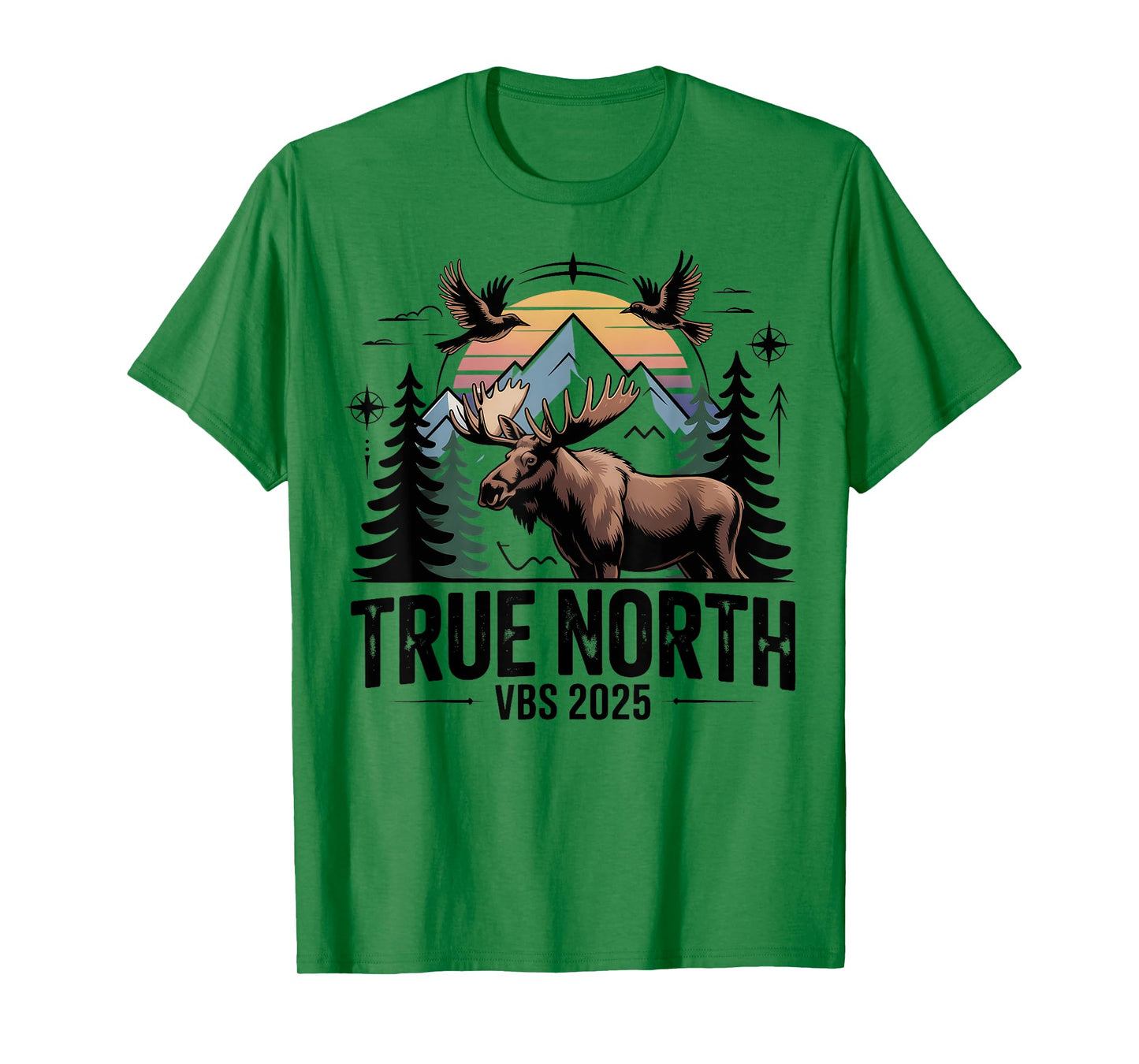 VBS 2025 True North Trusting Jesus Christian Summer T-Shirt