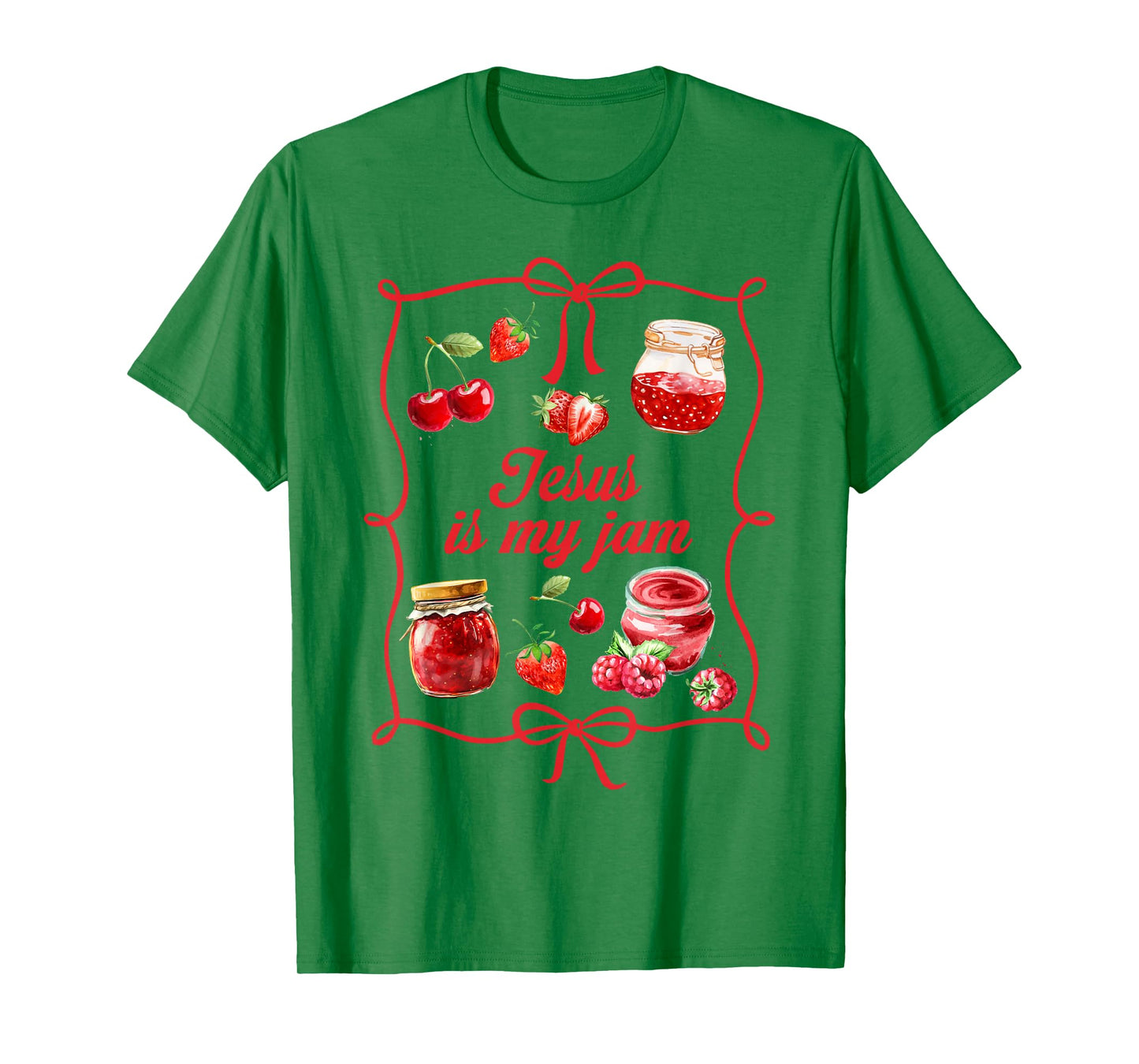 Christian Faith Religious Strawberry Jesus That is My Jam T-Shirt