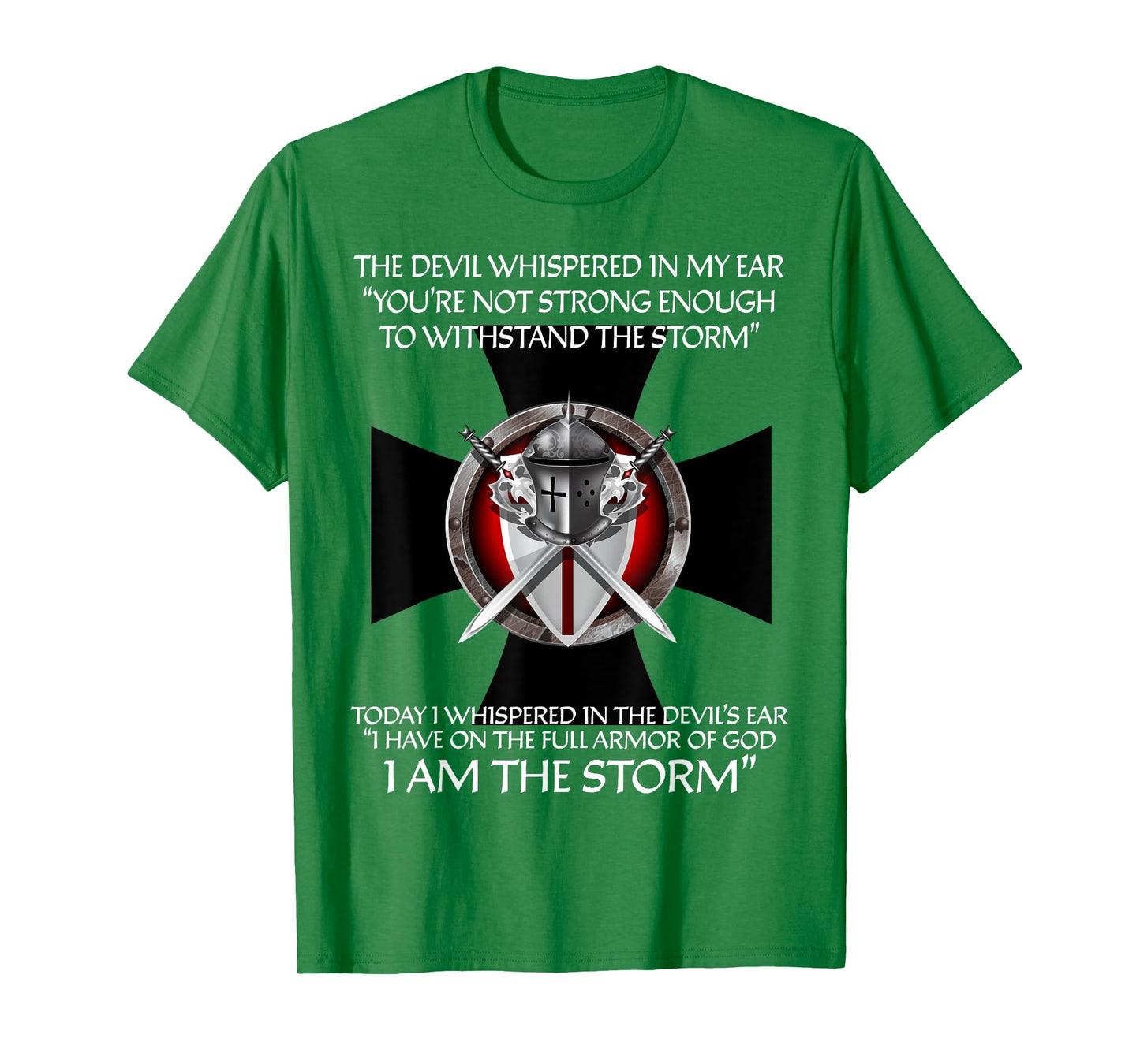 Christian Shirts Men Women Kids I Am The Storm Faith Gifts T-Shirt