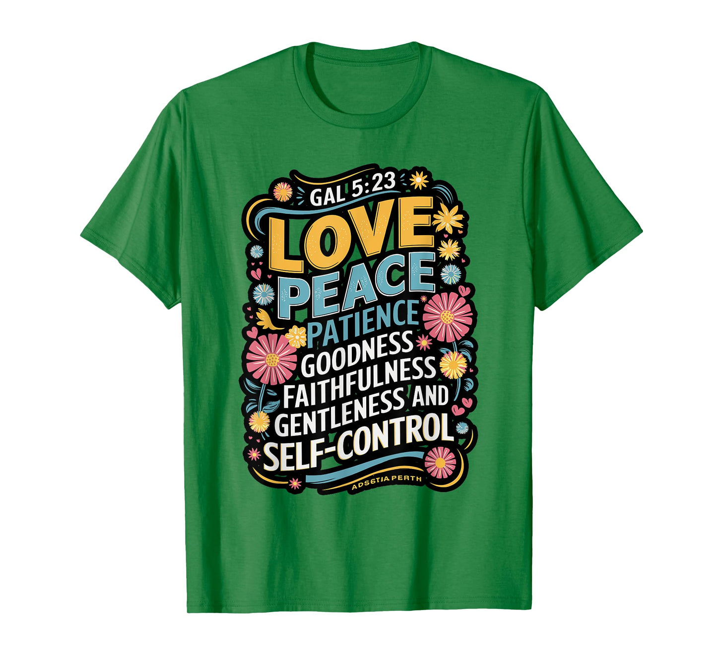 Awesome Galatians Fruit Of The Spirit Religious Verses T-Shirt