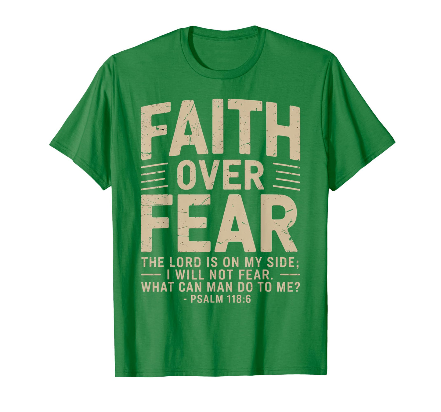 America Pride US Flag Faith Over Fear Prayer T-Shirt
