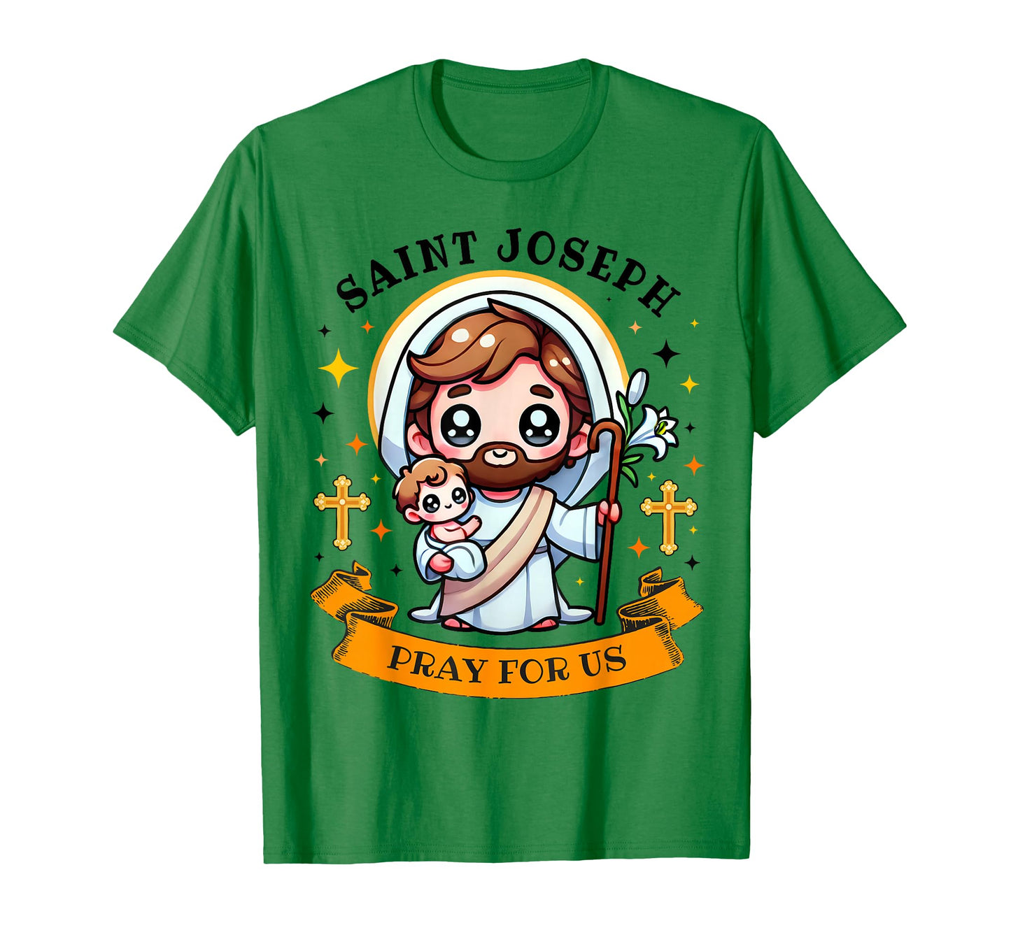 St Joseph Pray for Us Catholic Church for kids Toddler T-Shirt