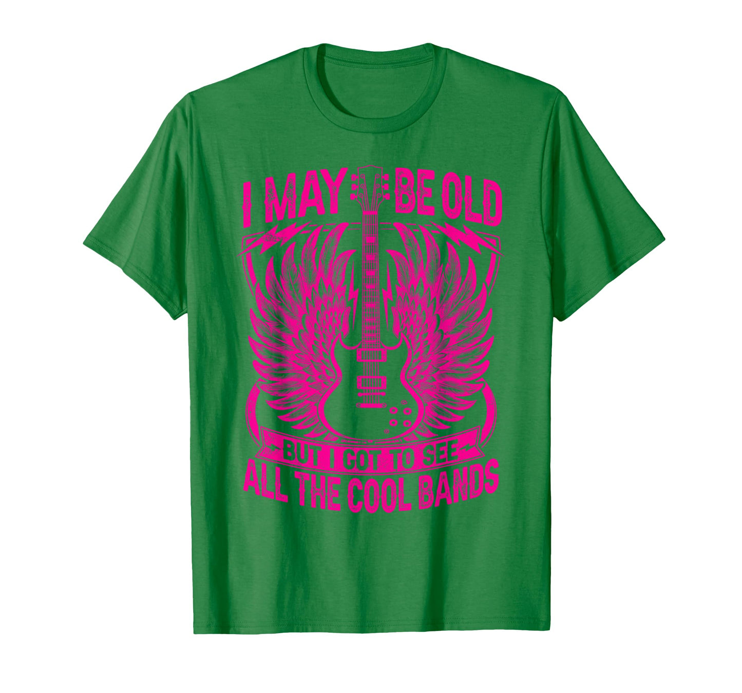 I May Be Old But I Got To See All The Cool Band Rock Concert T-Shirt