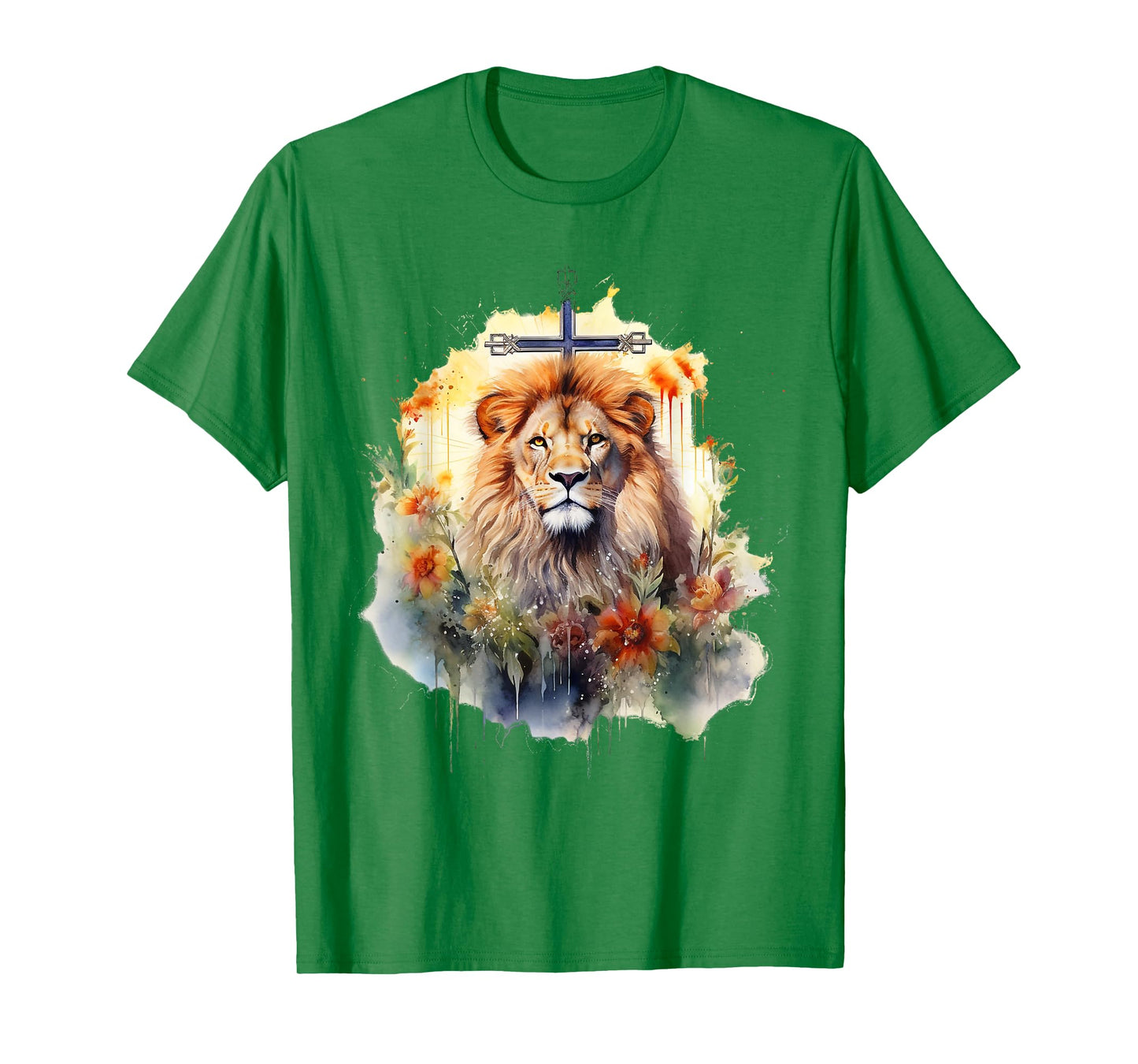 Lion of Judah Jesus Yeshua Faith Christian T-Shirt