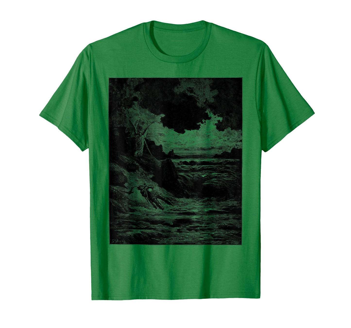 Gustave Dore Illustrations Dante Alighieri Divine Comedy T-Shirt