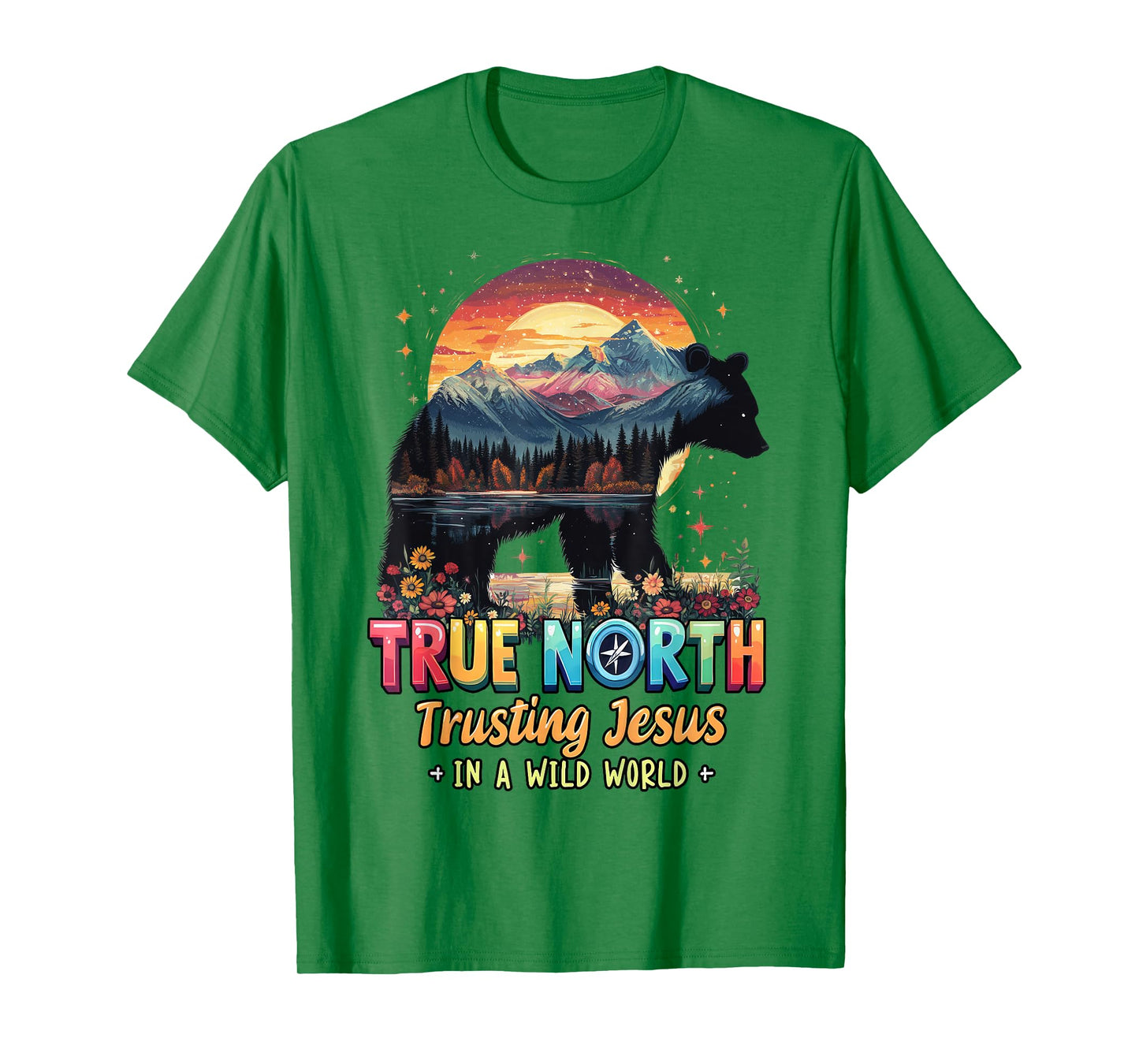 True North Trusting Jesus In A Wild World VBS 2025 T-Shirt