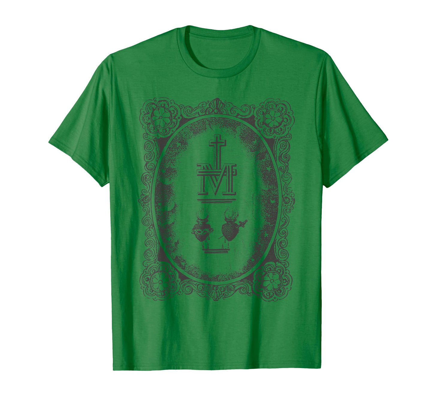 Wonderful Medal Sacred Heart Immaculate Catholic T-Shirt