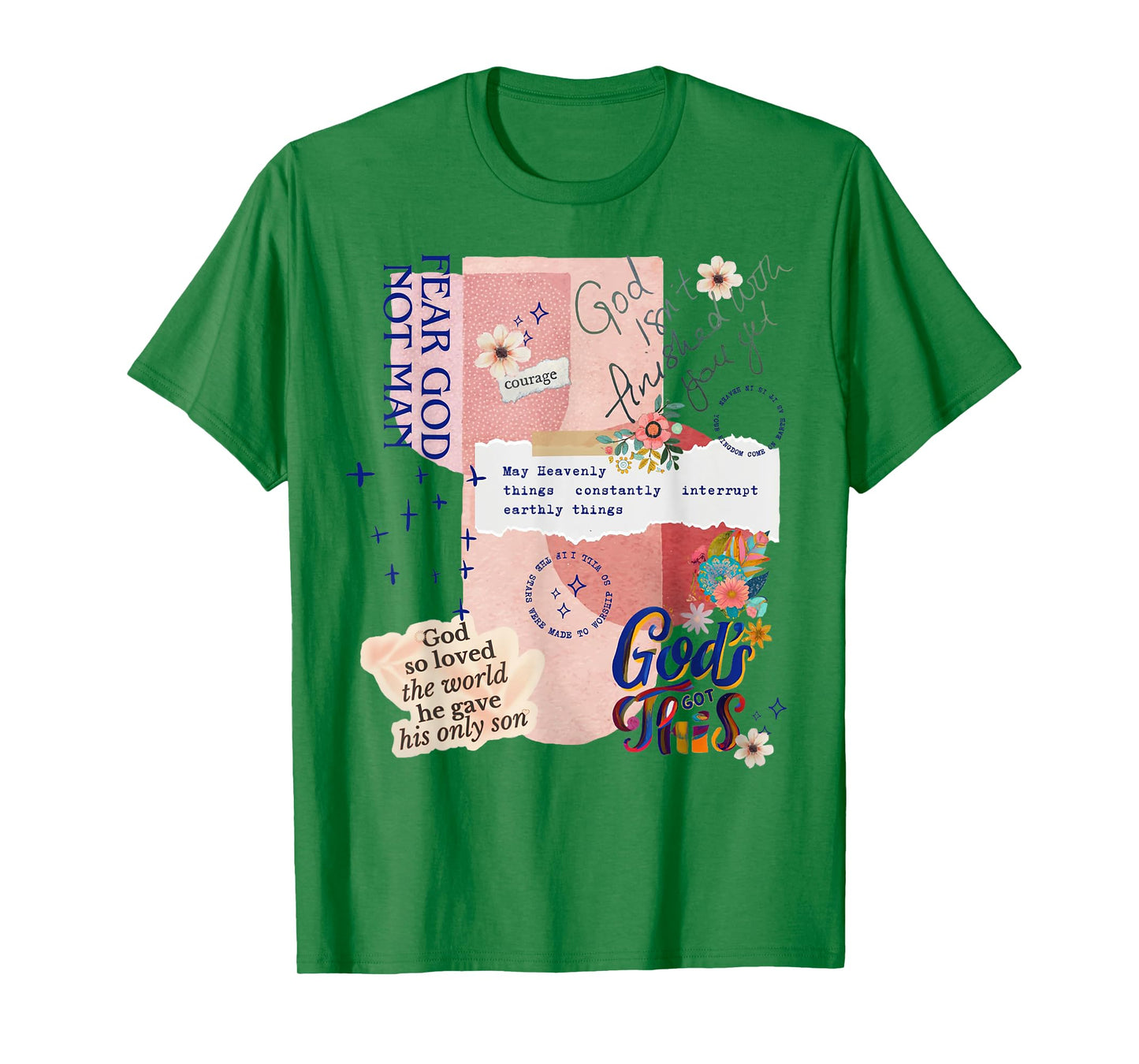 Christian Easter Fear God Not Man God's Got This Retro T-Shirt