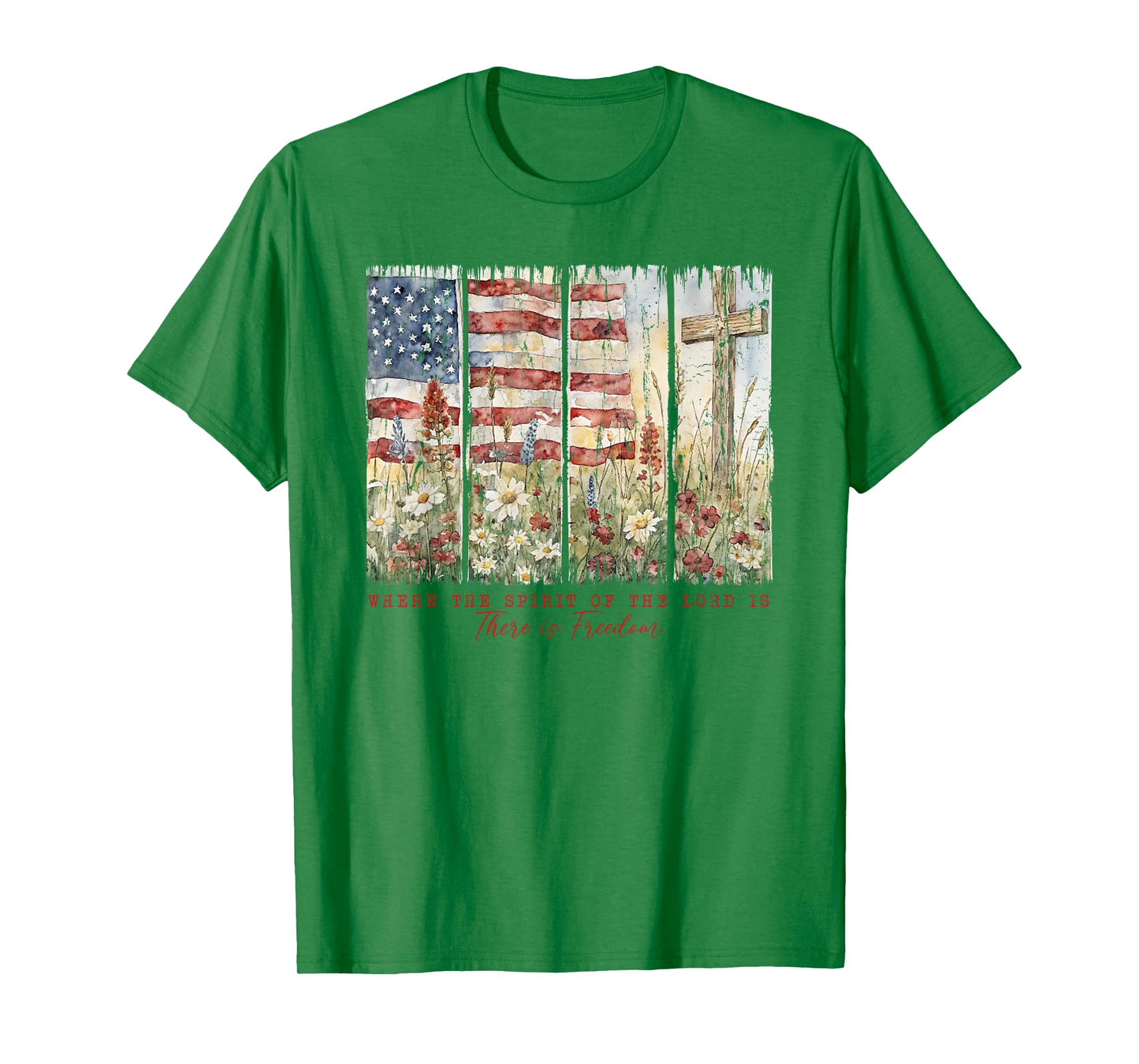 Where The Spirit Of The Lord Is There Is Freedom T-Shirt