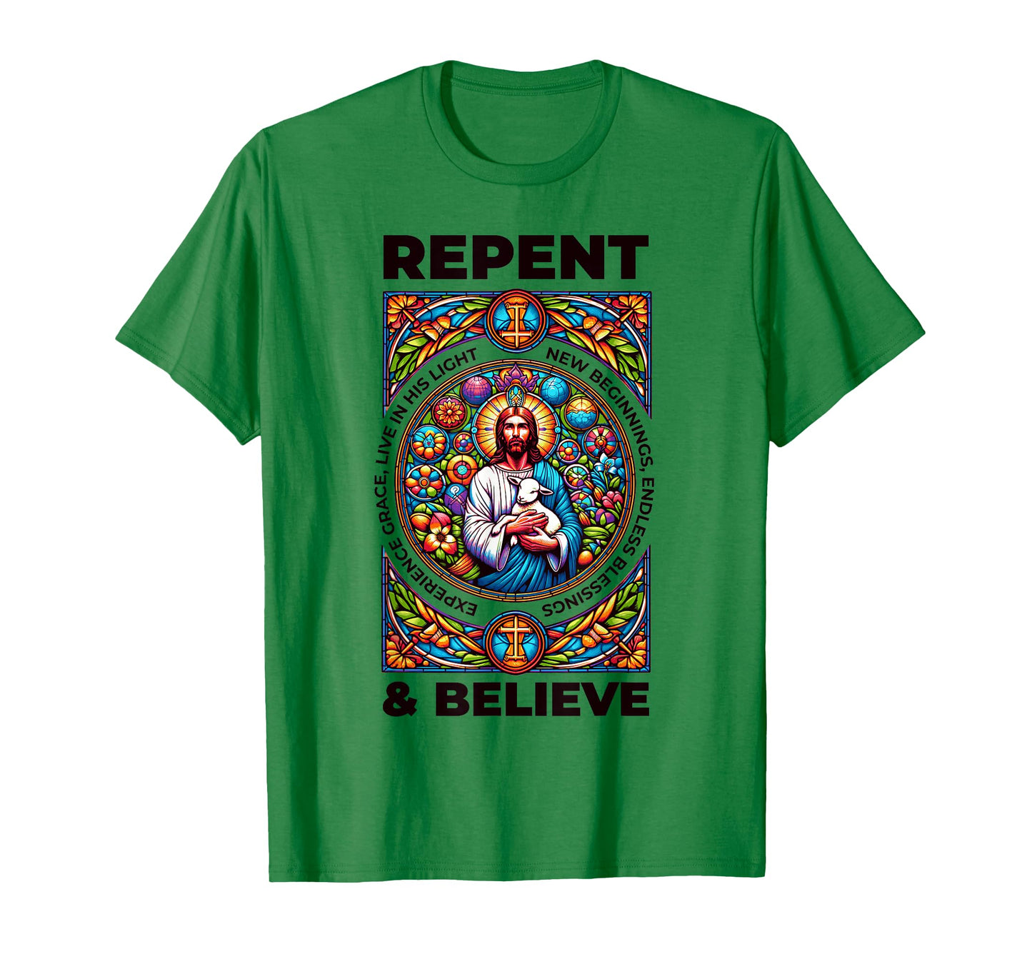 Repent And Believe! Bible Verses And Repentance T-Shirt