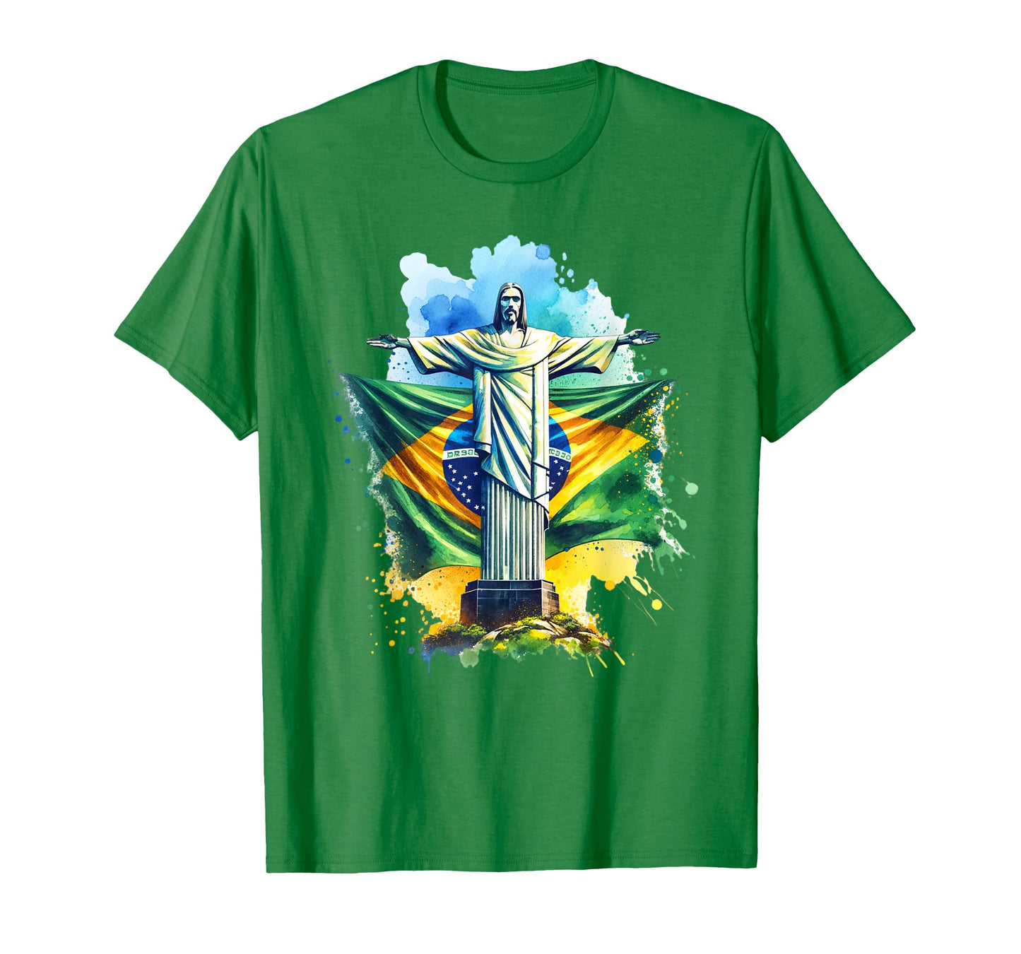Christ The Redeemer Rio de Janeiro Brazil Men Women Catholic T-Shirt