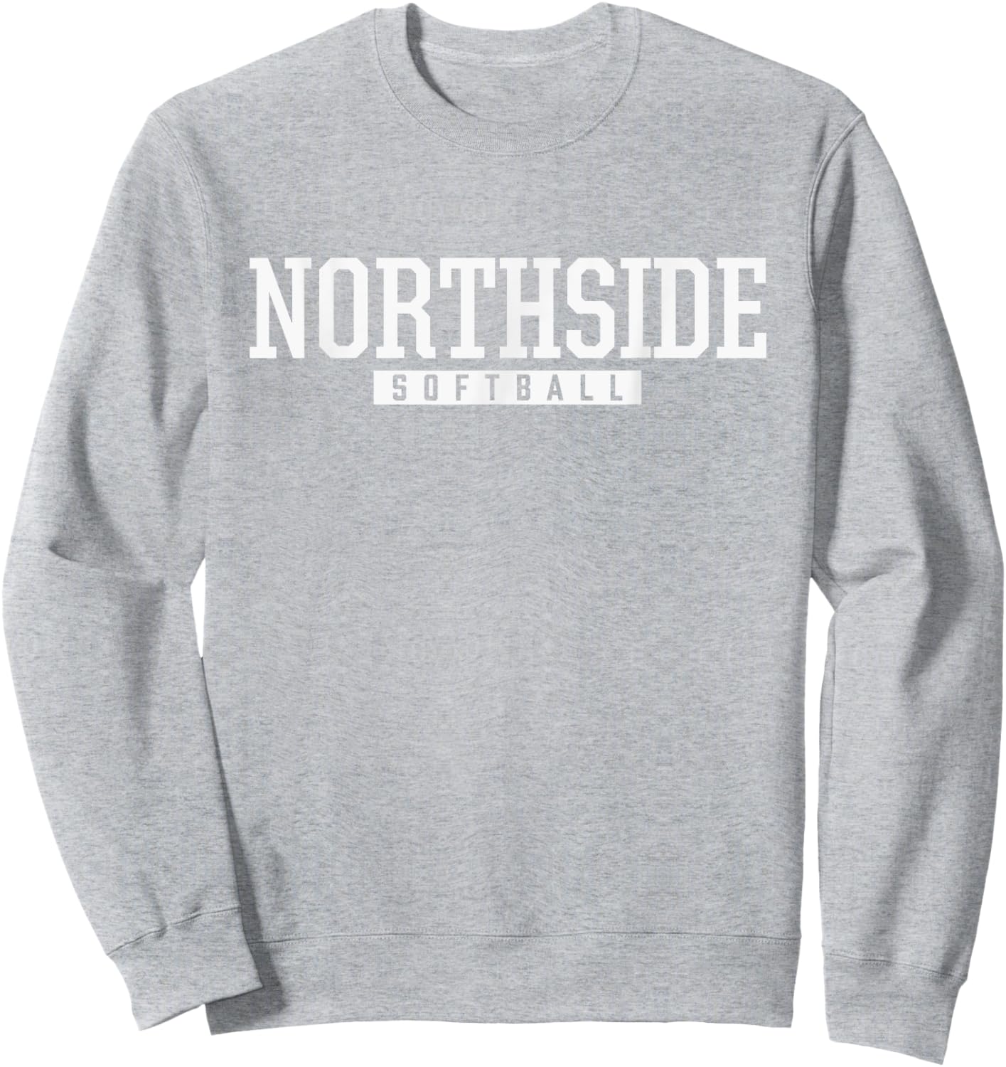 Northside High School Softball Sweatshirt - Sweatshirt | Ash