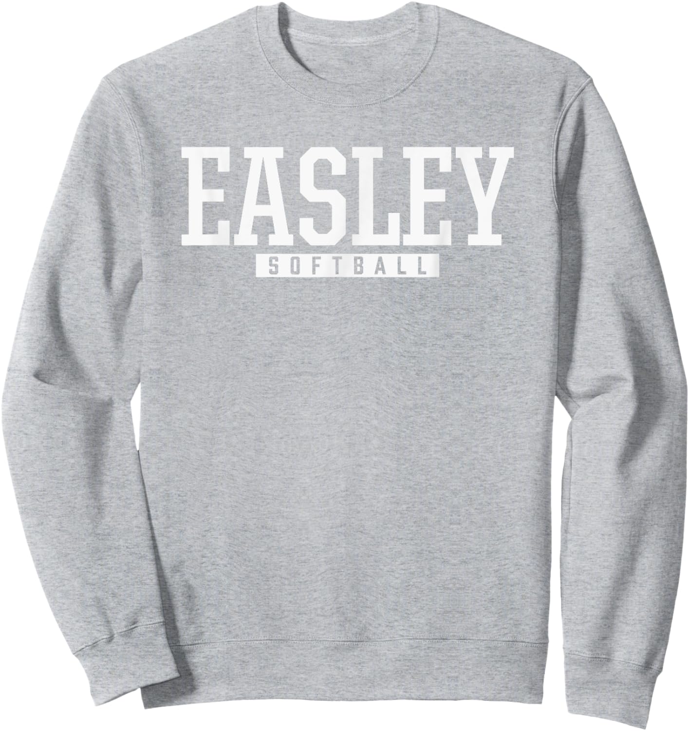 Easley High School Softball Sweatshirt - Sweatshirt | Ash