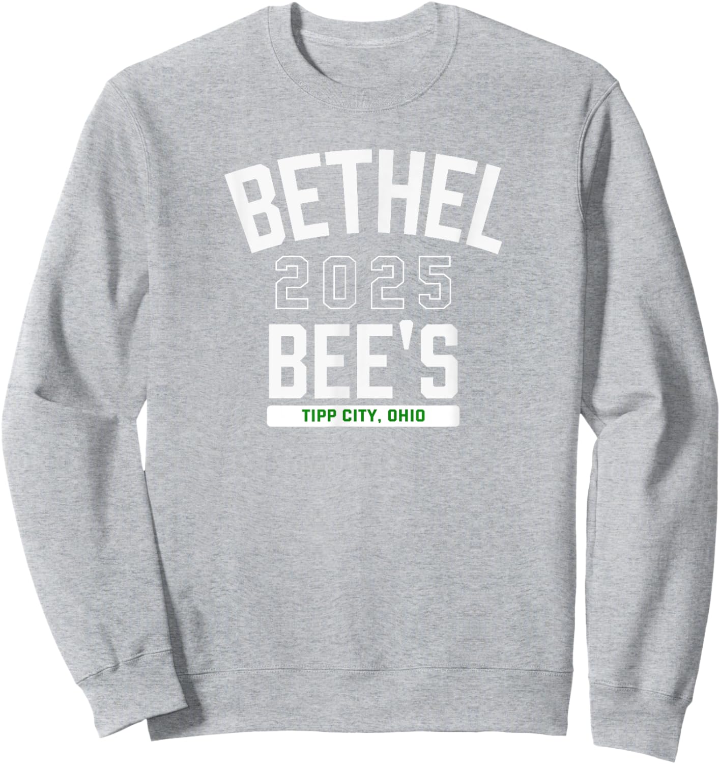 Bethel Bee'S Tipp City, Ohio 2025 Sweatshirt - Sweatshirt | Ash