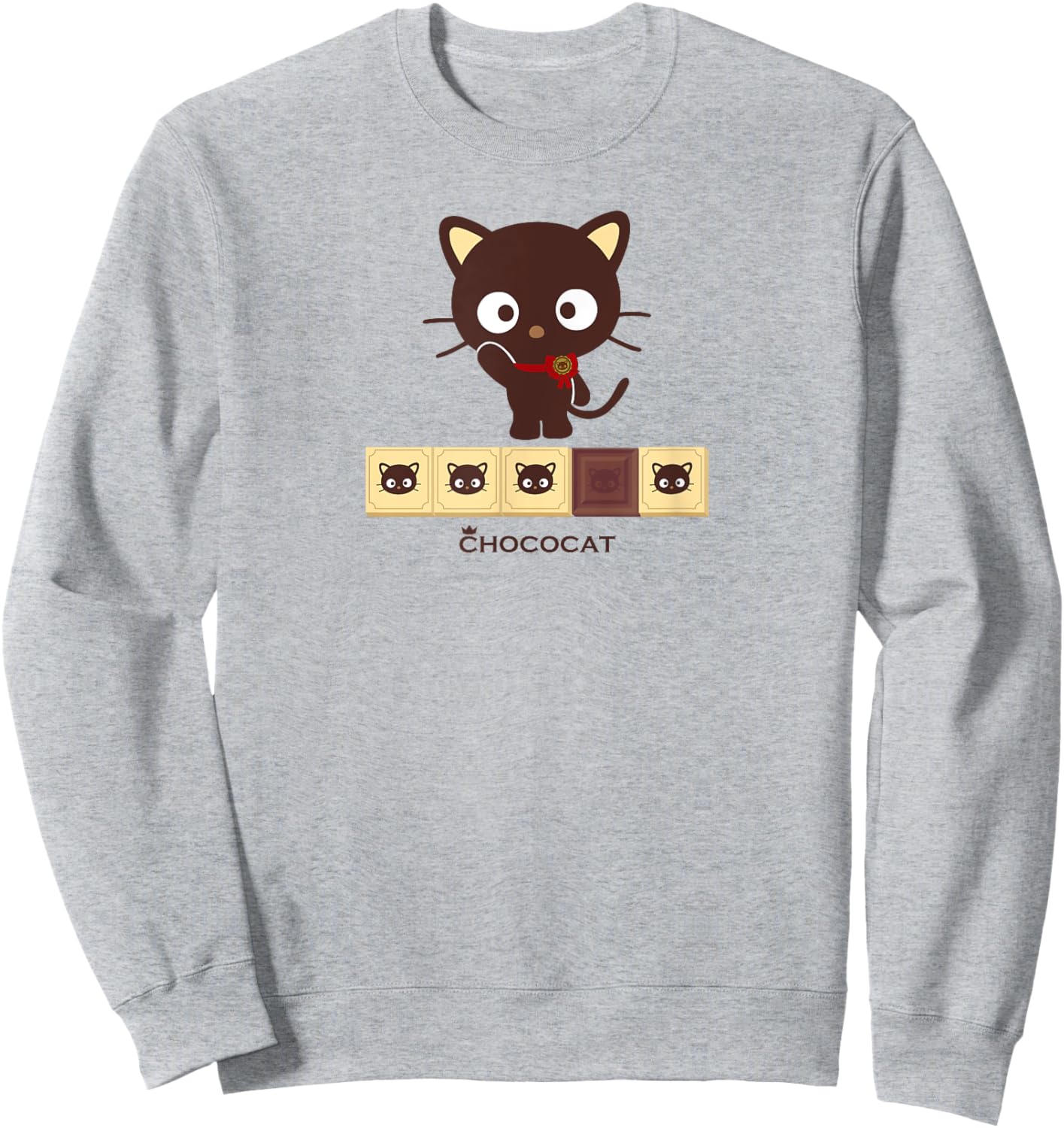 Chococat Chocolate Bar Men Women Girls Kids Sweatshirt - Sweatshirt | Ash