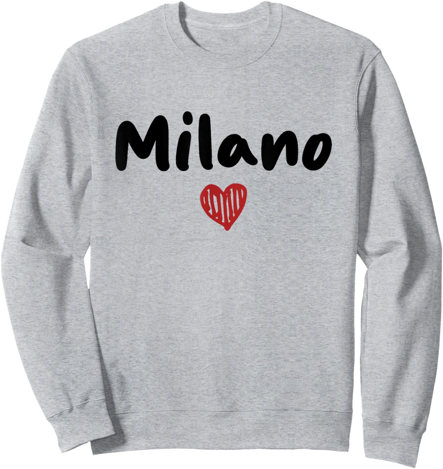 Milano - I Love Milano - Classic Sweatshirt - Sweatshirt | Ash
