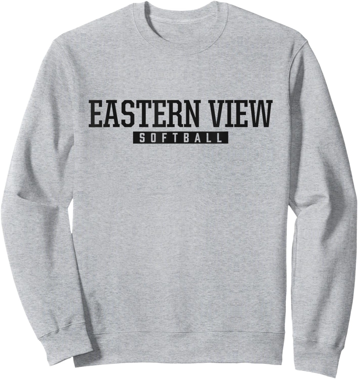 Eastern View High School Softball Sweatshirt - Sweatshirt | Ash