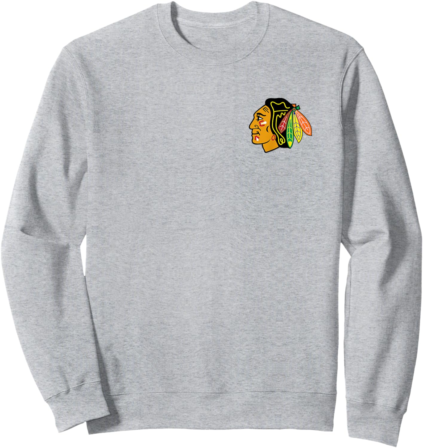 Chicago Blackhawks Support Gray Officially Licensed Sweatshirt - Sweatshirt | Ash