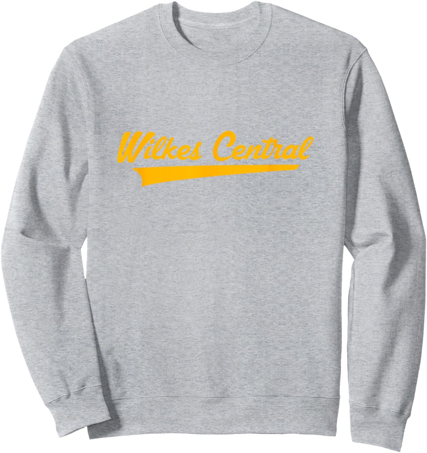Wilkes Central High School Vintage Swoosh Sweatshirt - Sweatshirt | Ash
