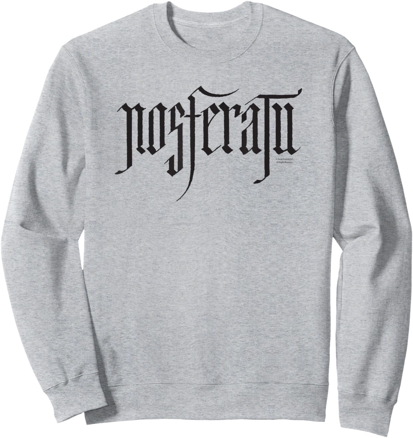 Nosferatu Logo Black Sweatshirt - Sweatshirt | Ash