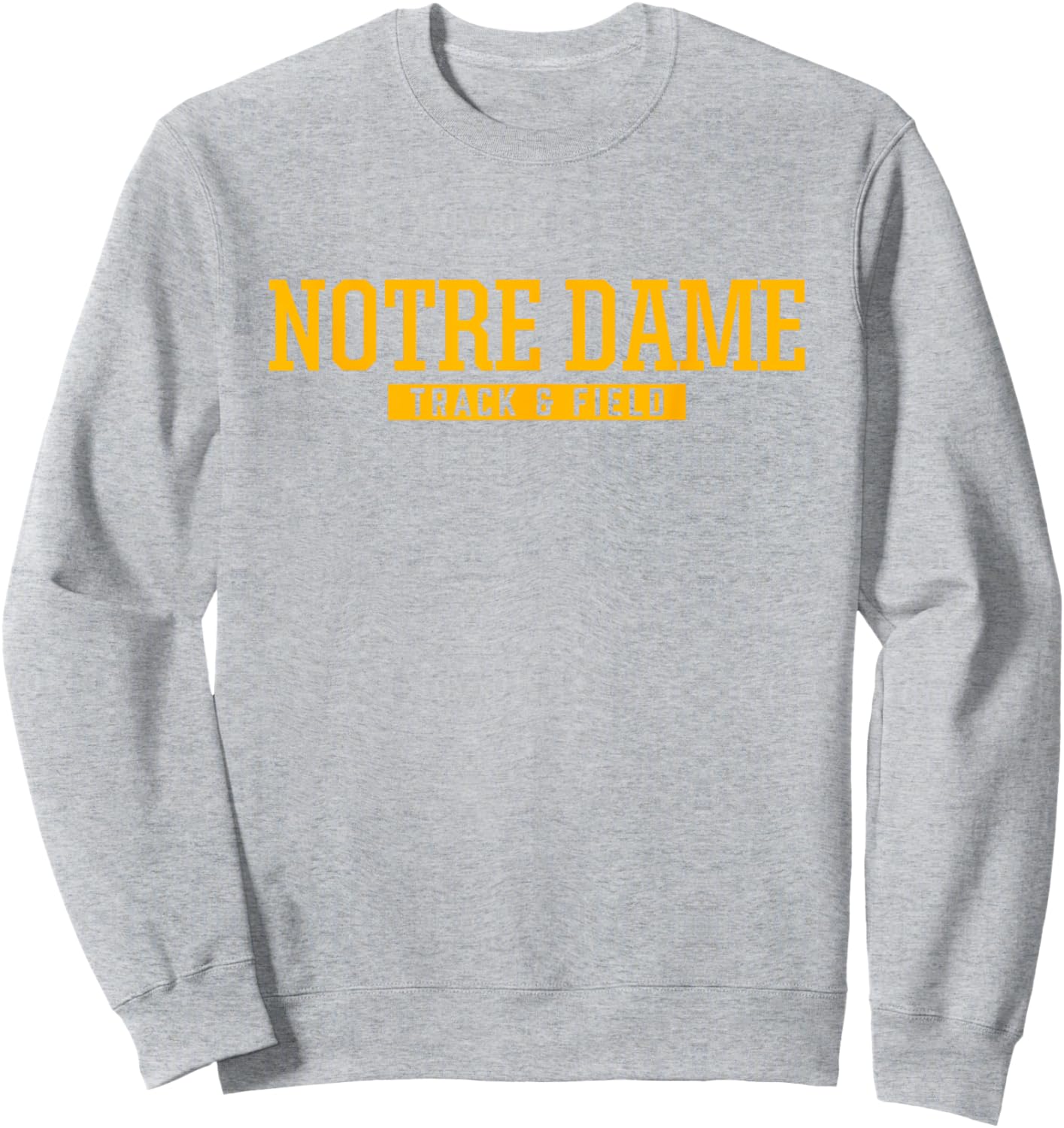 Notre Dame High School Track & Field Sweatshirt - Sweatshirt | Ash