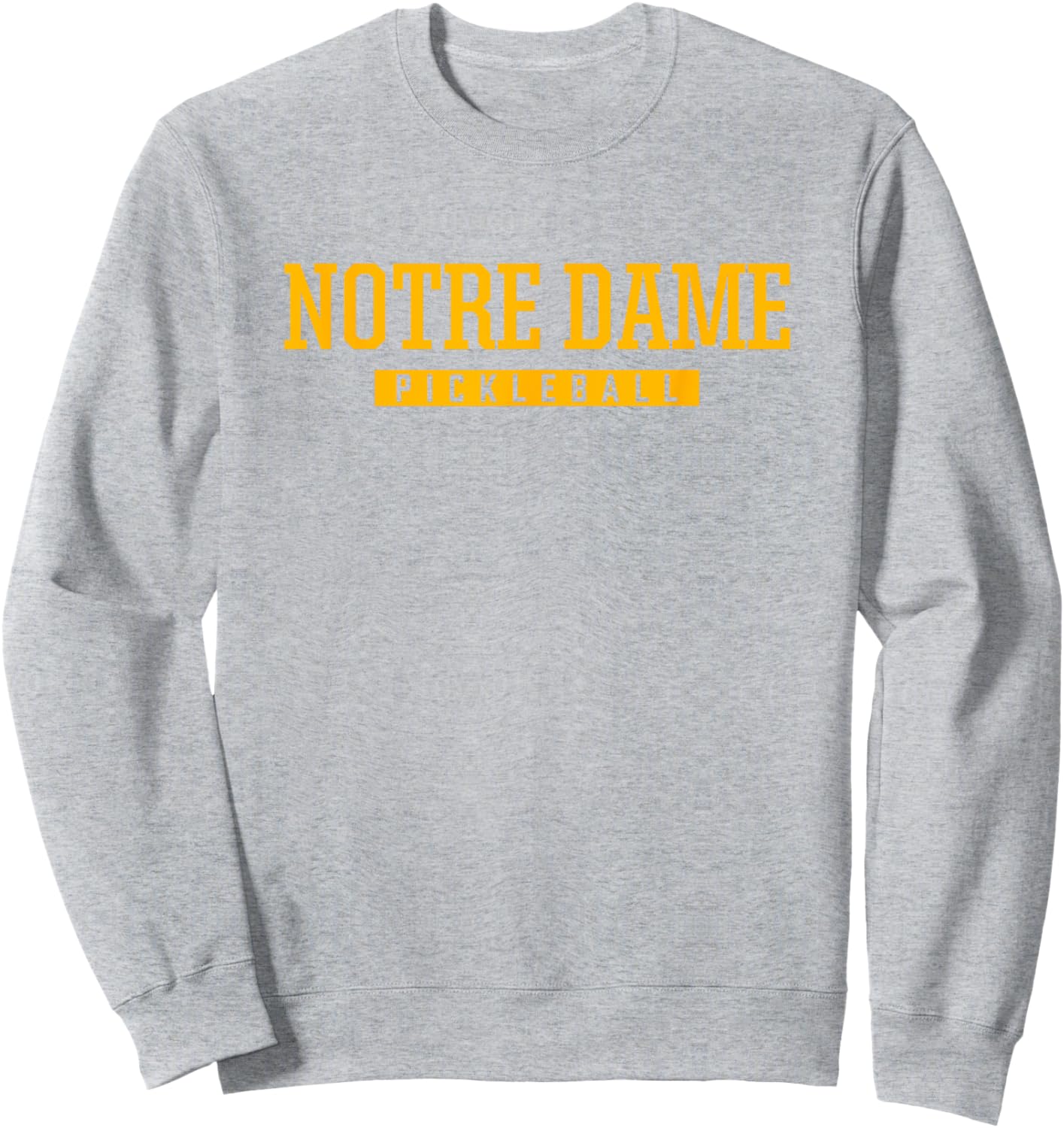 Notre Dame Titans Pickleball HS Sweatshirt - Sweatshirt | Ash