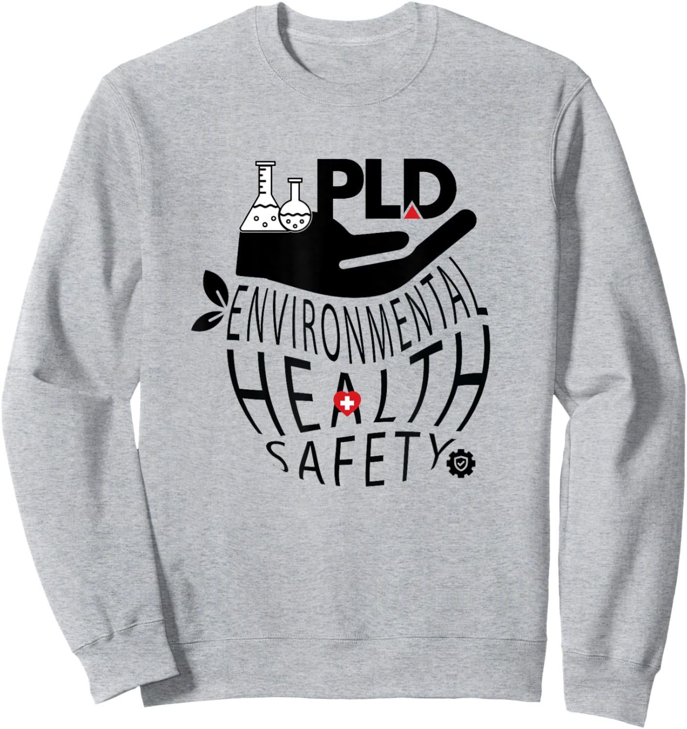 PLD Environmental Health Safety Sweatshirt - Sweatshirt | Ash