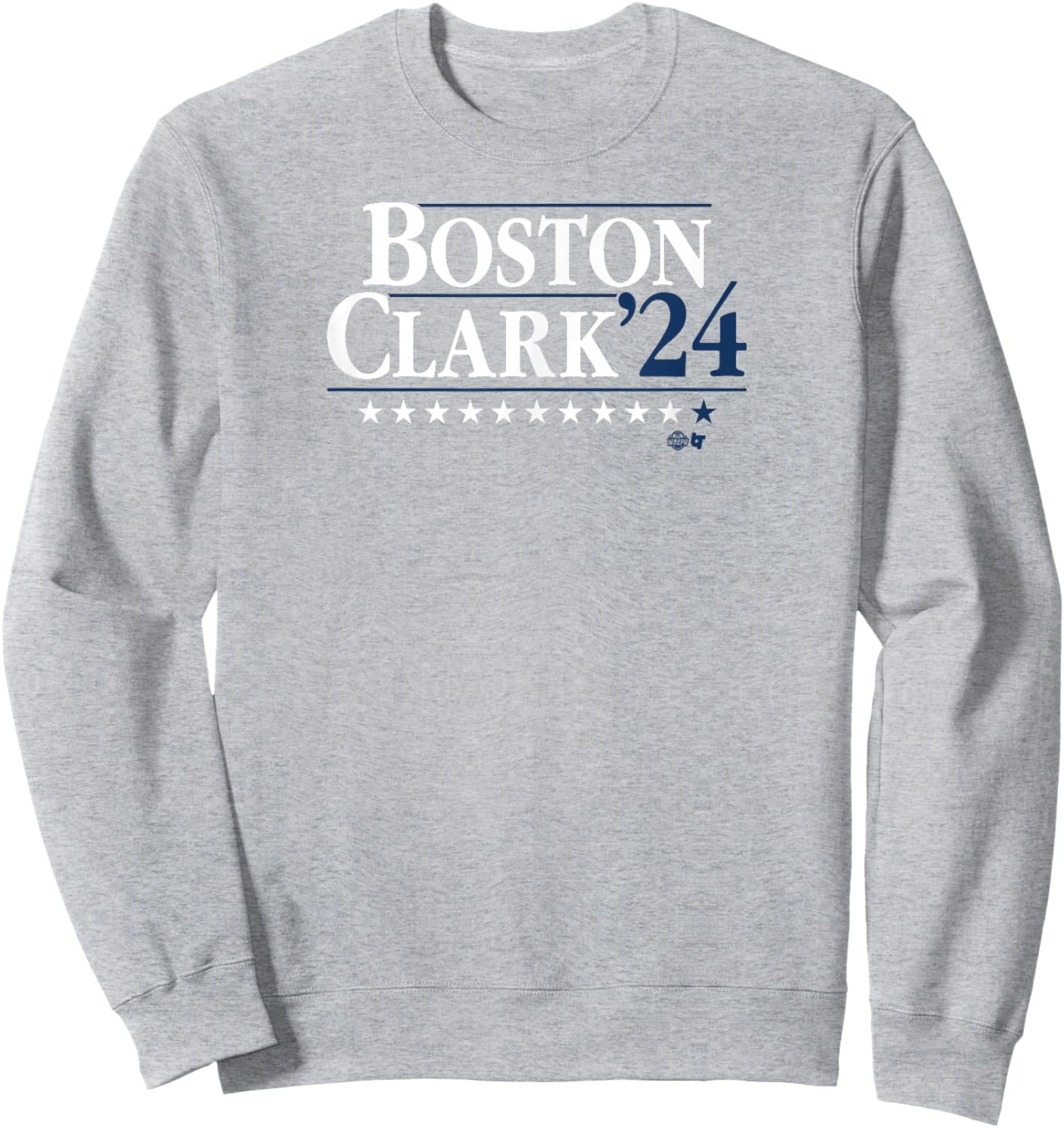 Boston-Clark '24 - Indiana Basketball Sweatshirt - Sweatshirt | Ash