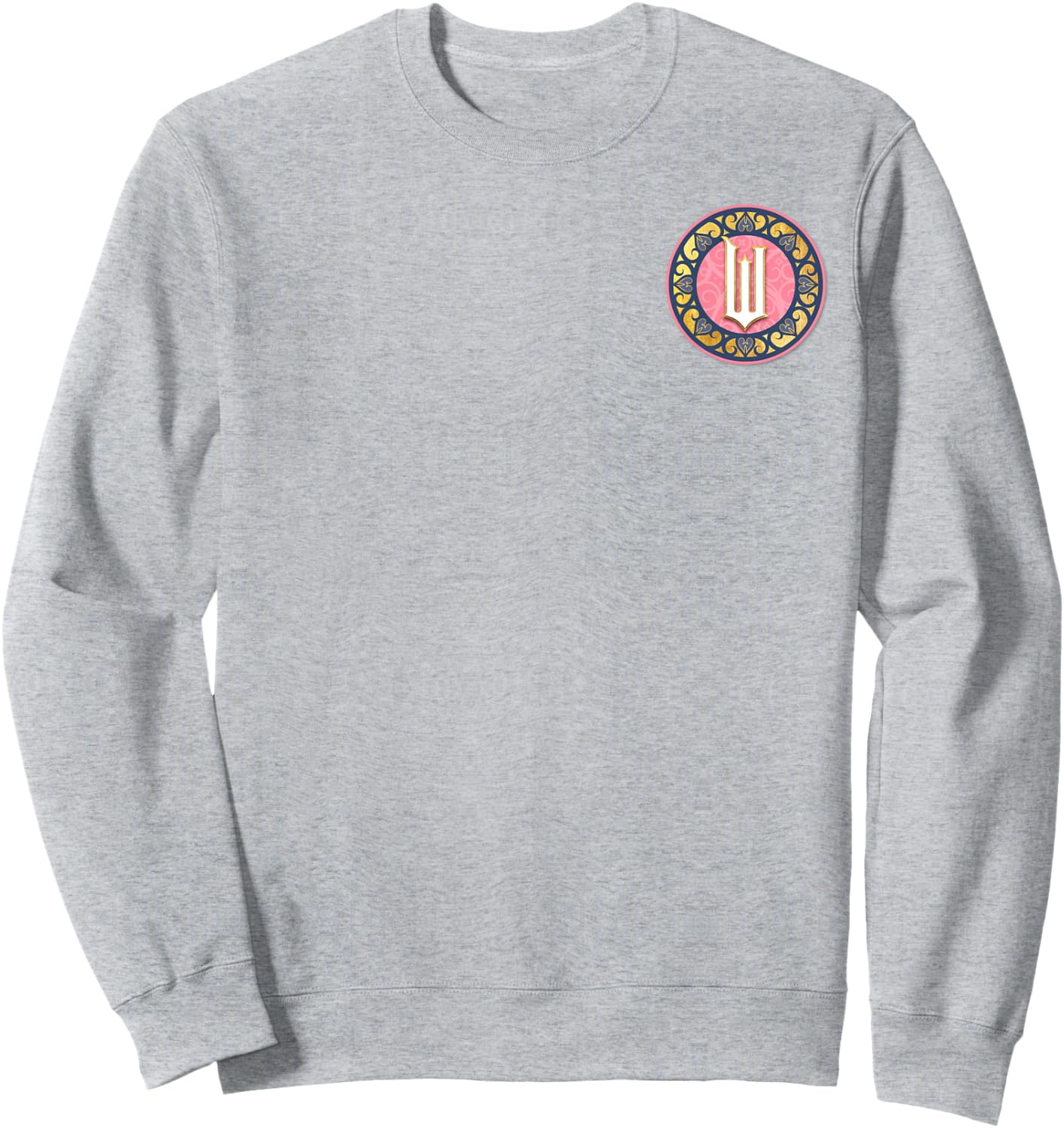 Wicked Glinda Logo Front & Back Sweatshirt - Sweatshirt | Ash