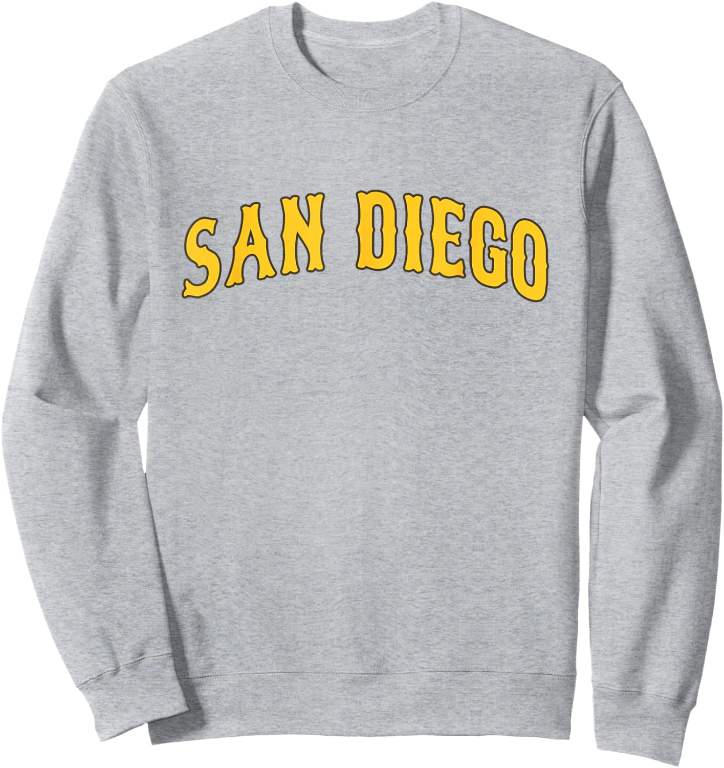 San Diego - Throwback Design - Classic Sweatshirt - Sweatshirt | Ash