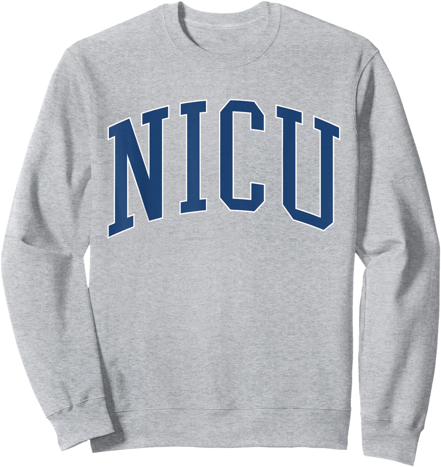 NICU Nurse Vintage Collegiate Blue Sweatshirt - Sweatshirt | Ash