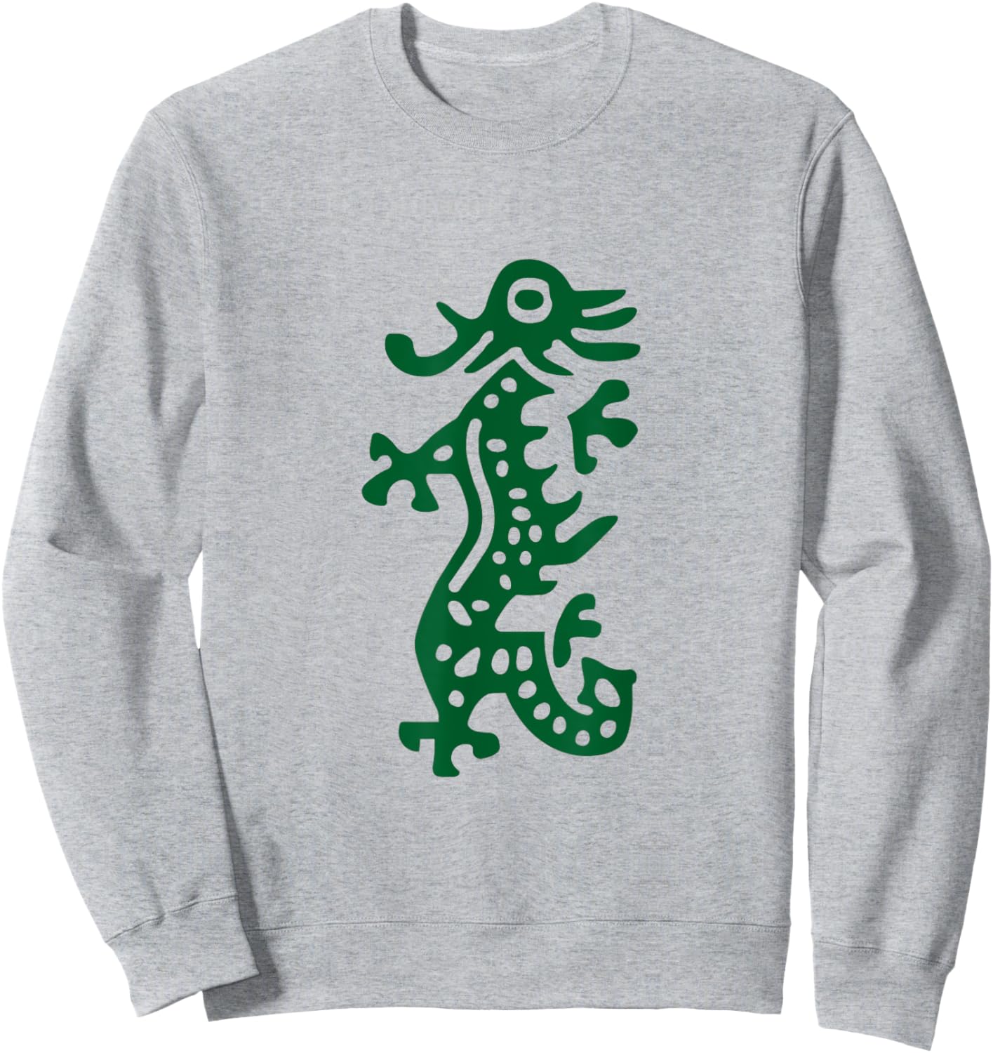 Chinese Mah Jong Green Dragon Tile Mahjong Costume Sweatshirt - Sweatshirt | Ash