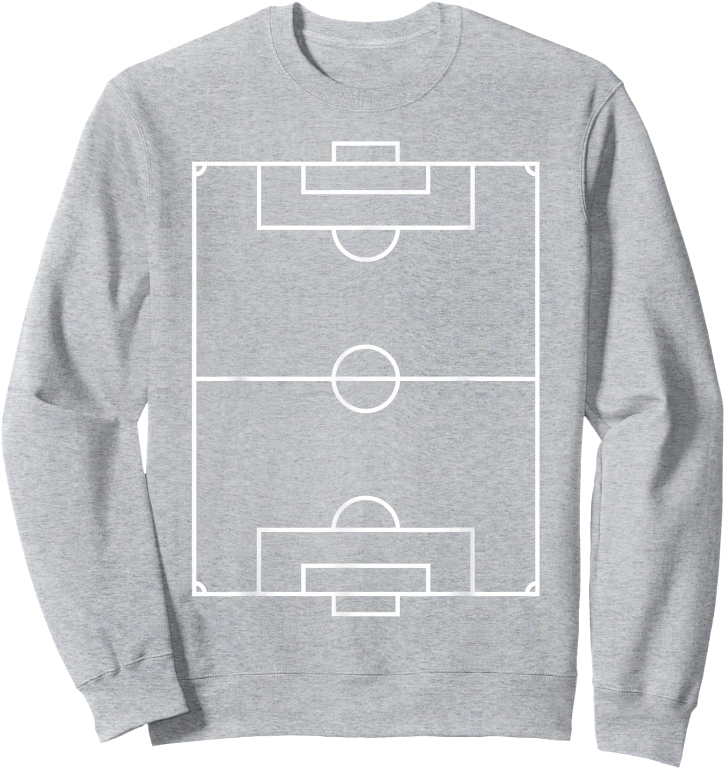 Halloween Soccer Field Costume Sport Sweatshirt - Sweatshirt | Ash