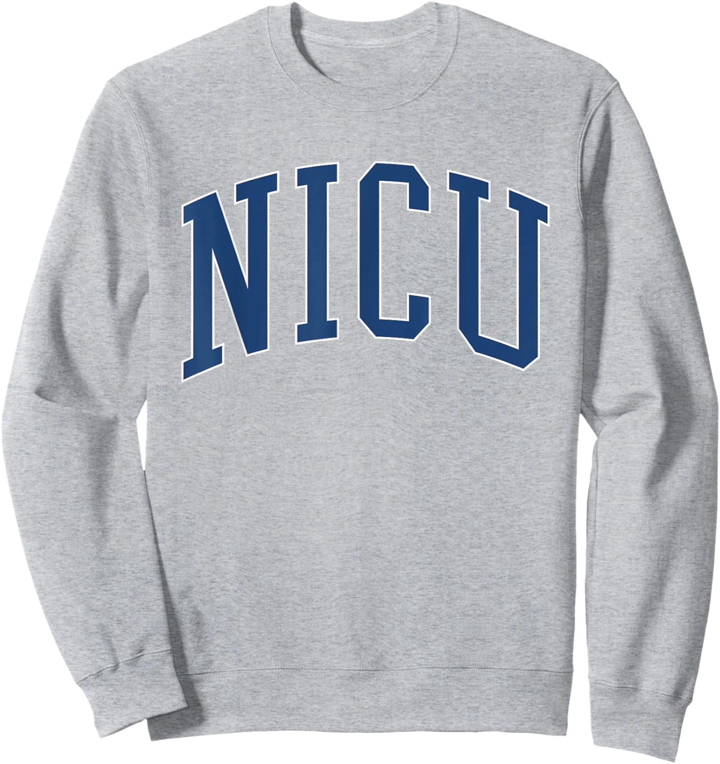 NICU Nurse Vintage Collegiate Blue Sweatshirt - Sweatshirt | Ash