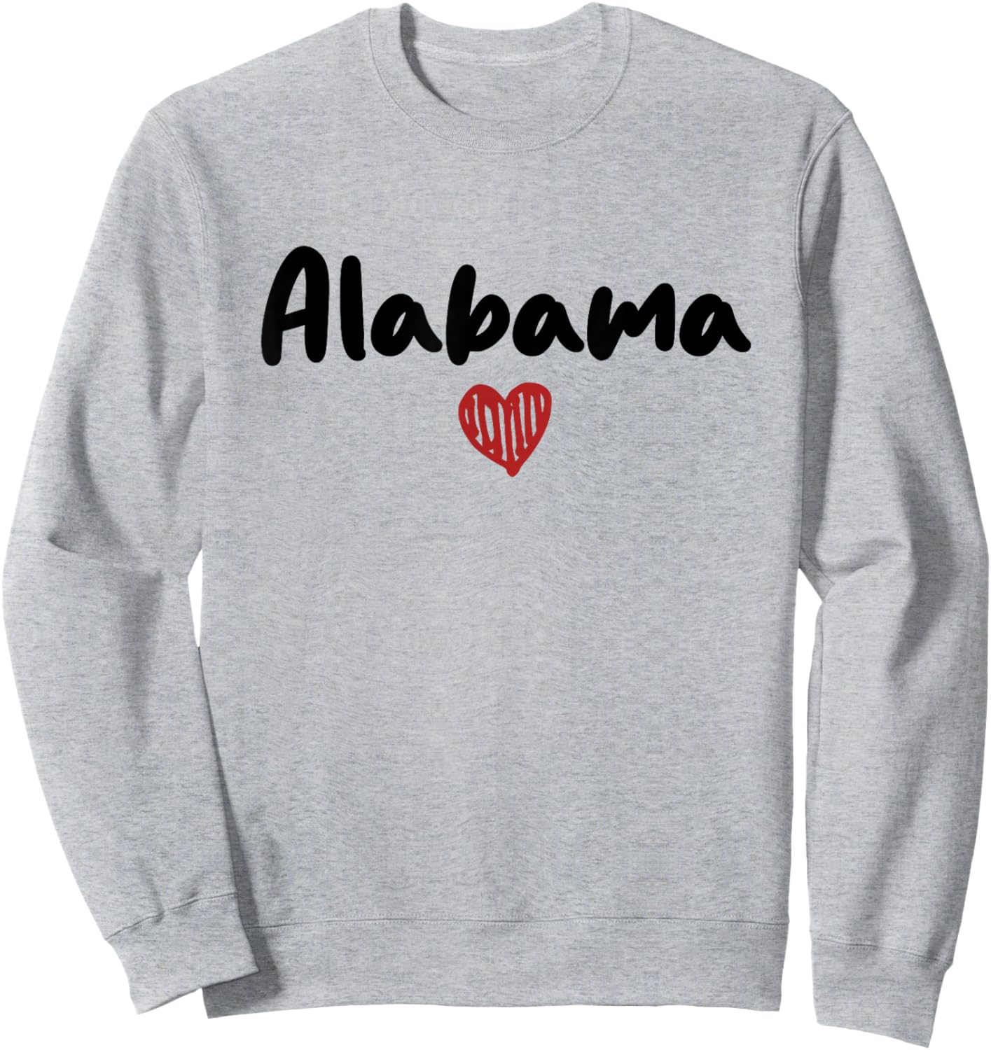 Alabama - I Love Alabama - Classic Sweatshirt - Sweatshirt | Ash