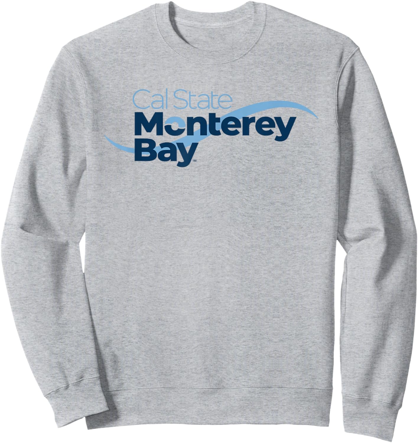 Cal State Monterey Bay CSUMB Logo Sweatshirt - Sweatshirt | Ash