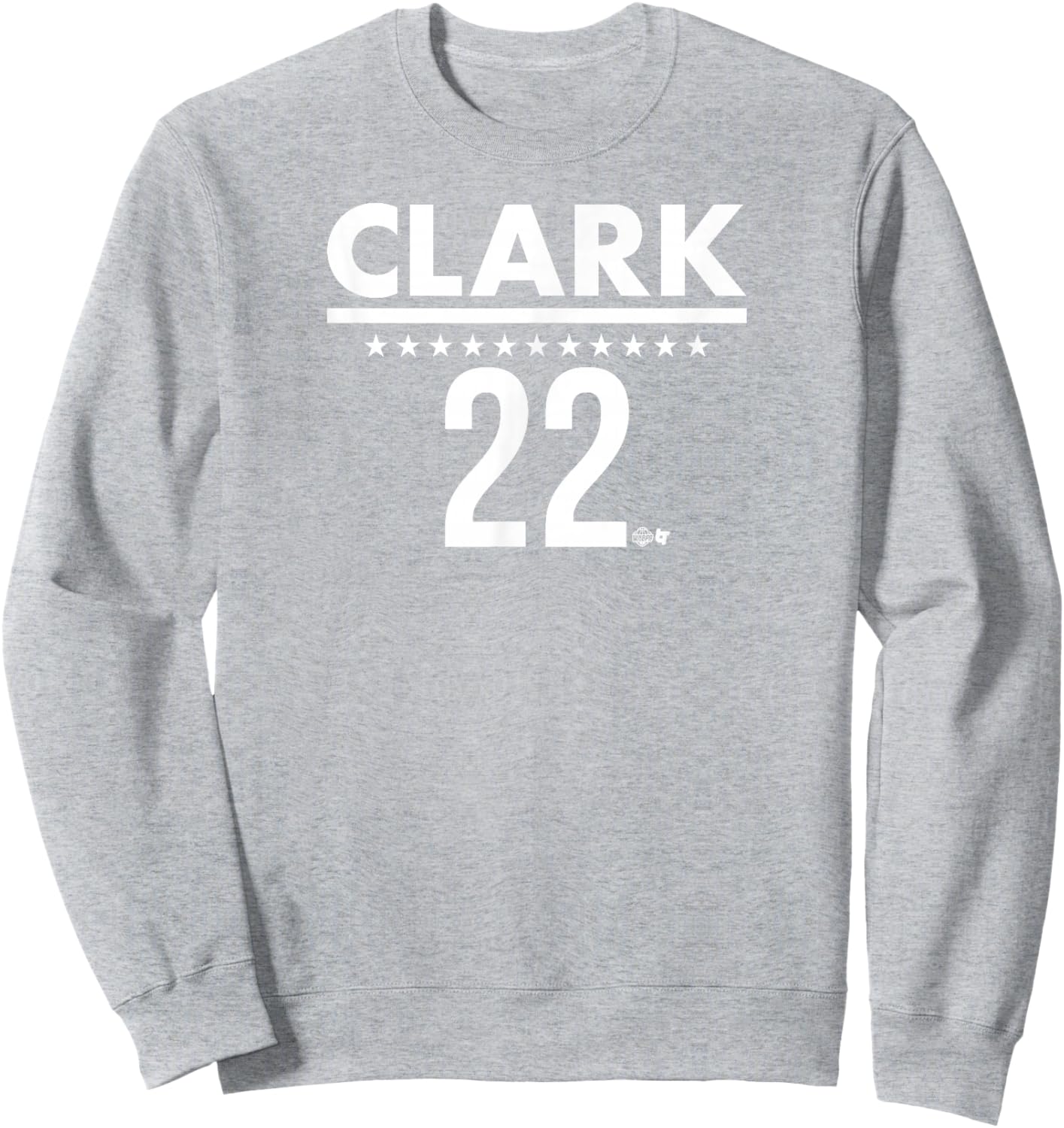 BreakingT Caitlin Clark: IND 22 - Indiana Basketball Sweatshirt - Sweatshirt | Ash