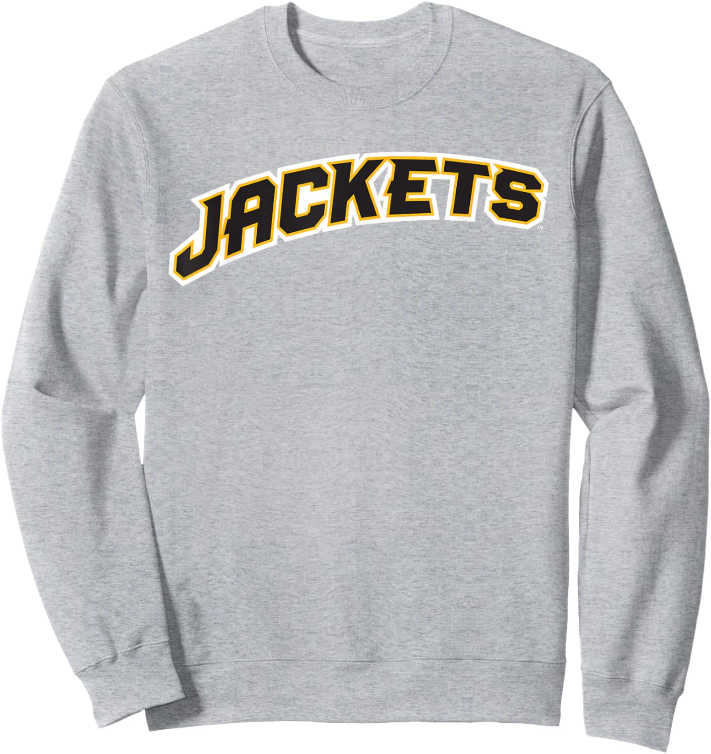 American International College AIC Yellow Jackets Sweatshirt - Sweatshirt | Ash