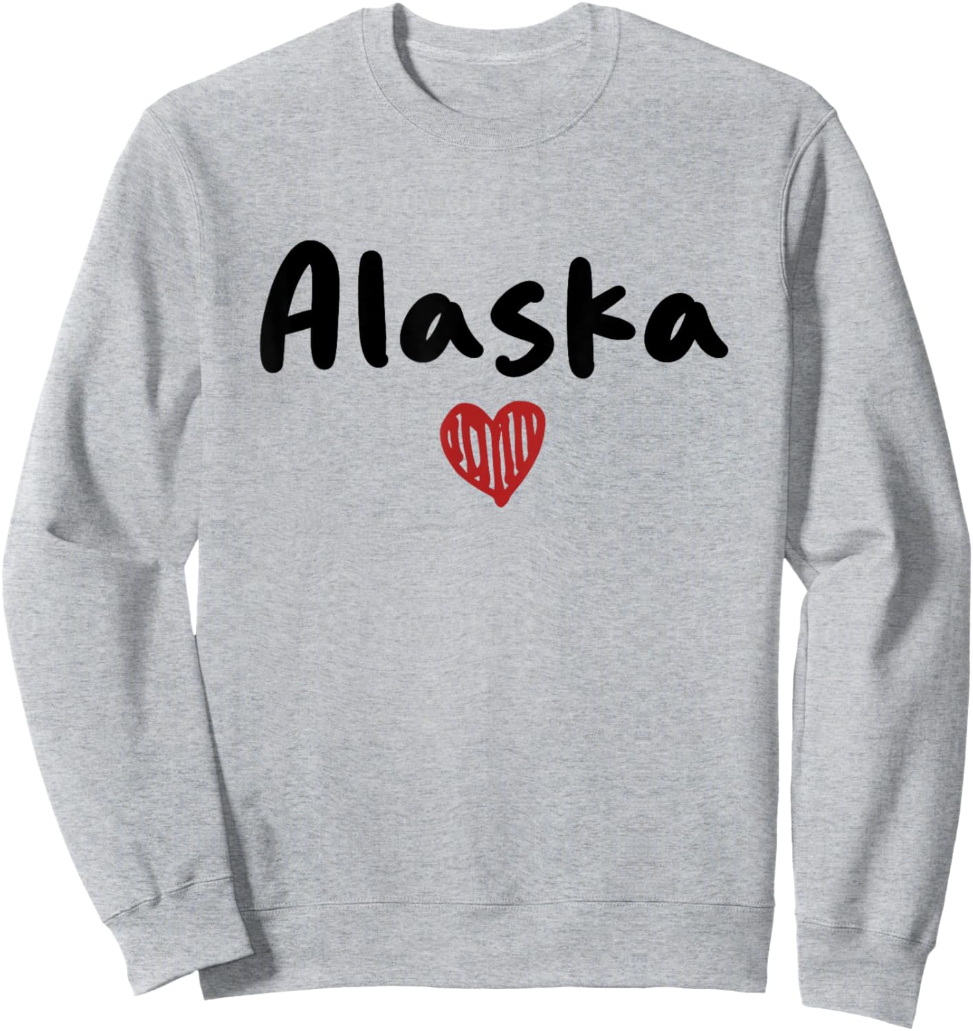 Alaska - I Love Alaska - Classic Sweatshirt - Sweatshirt | Ash