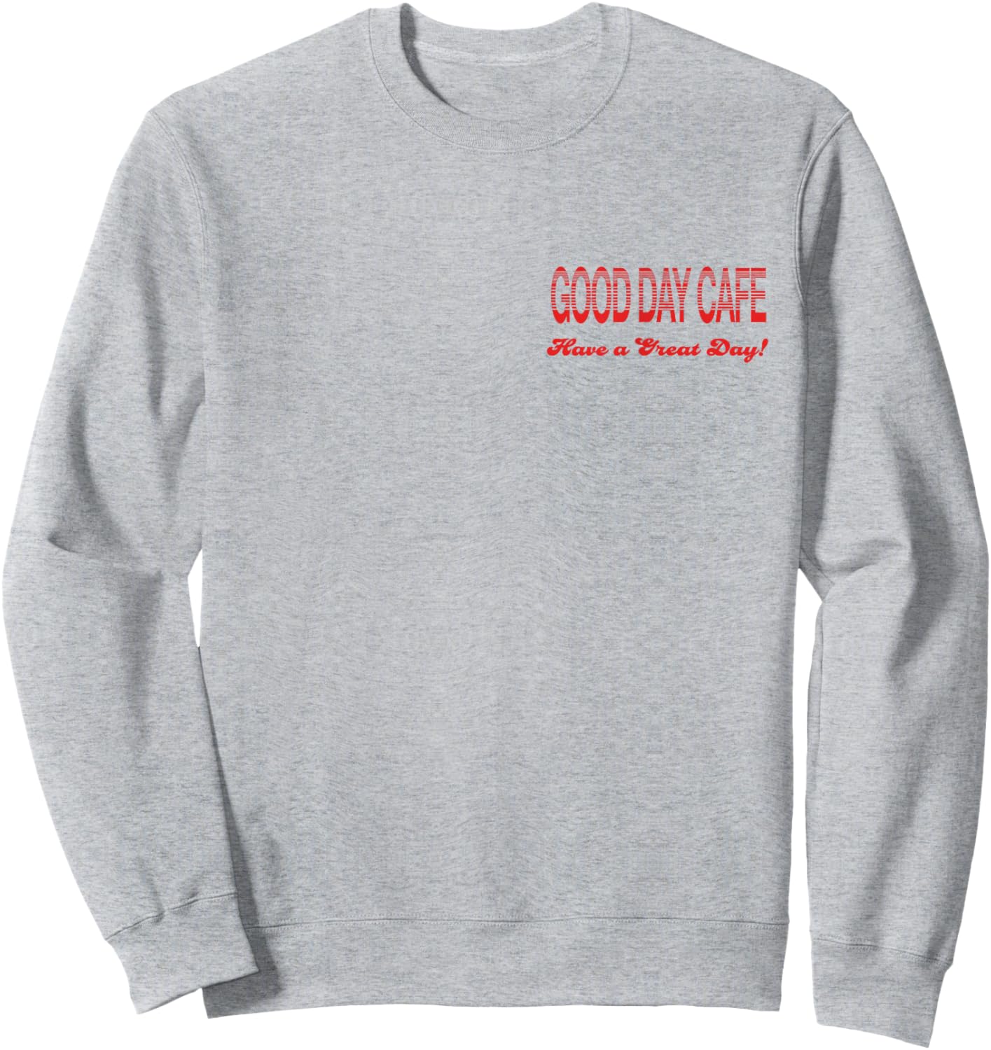 Russell Dickerson Good Day Cafe Sweatshirt - Sweatshirt | Ash
