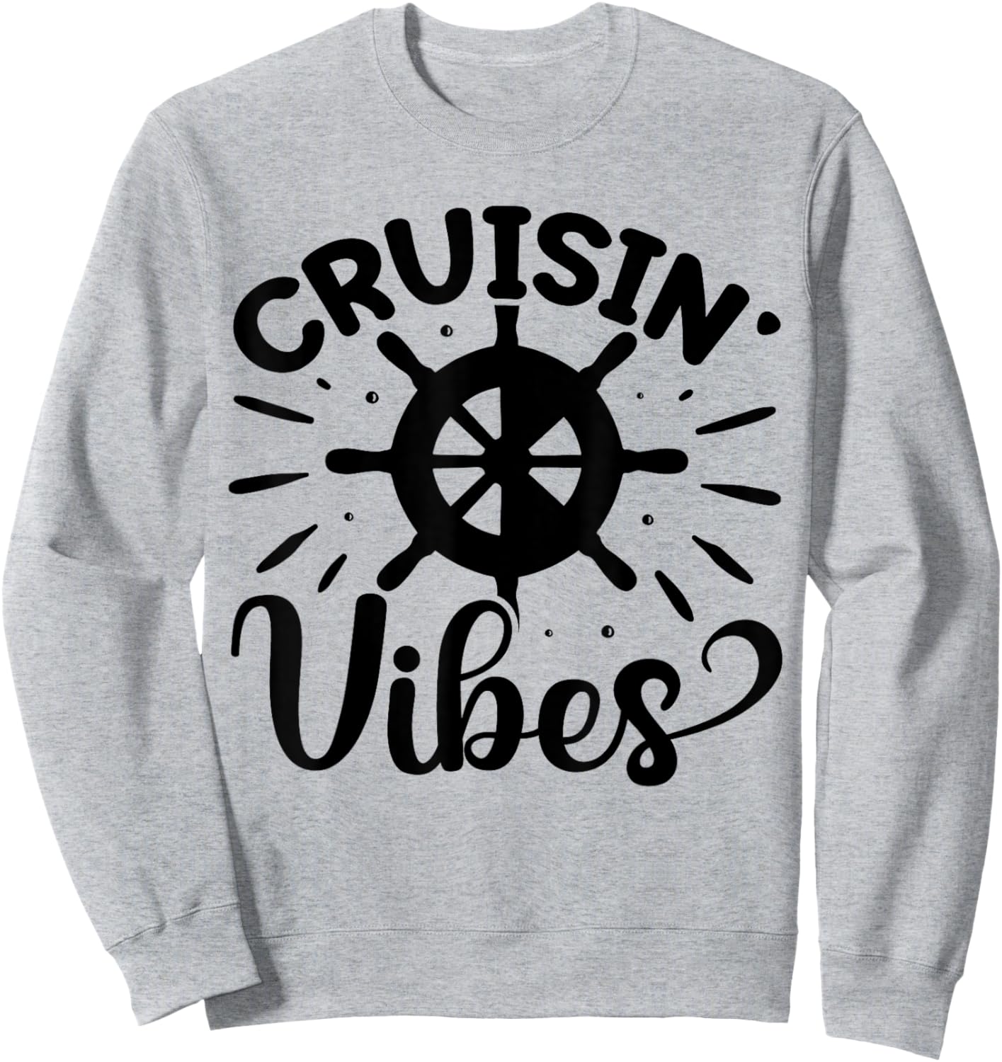 Cruisin Vibes Sweatshirt - Sweatshirt | Ash