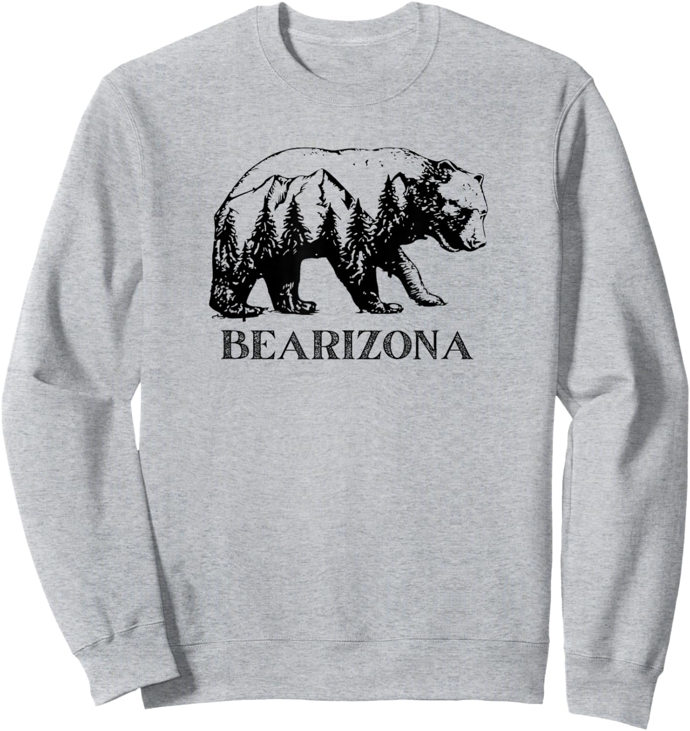Williams Arizona Bearizona Wildlife Park AZ Sweatshirt - Sweatshirt | Ash
