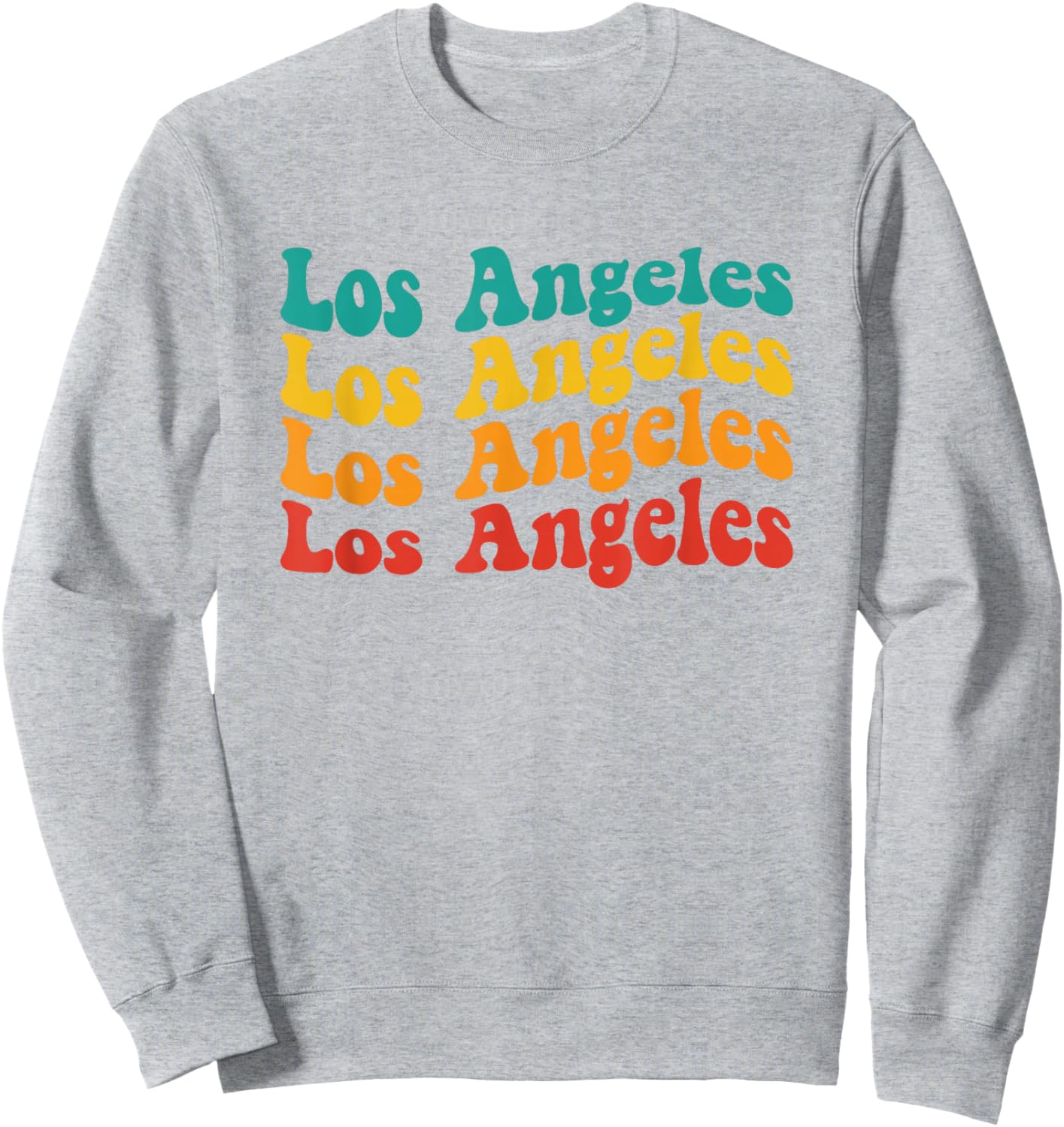 Vintage 60s Los Angeles Souvenir Men Kids LA Sweatshirt - Sweatshirt | Ash