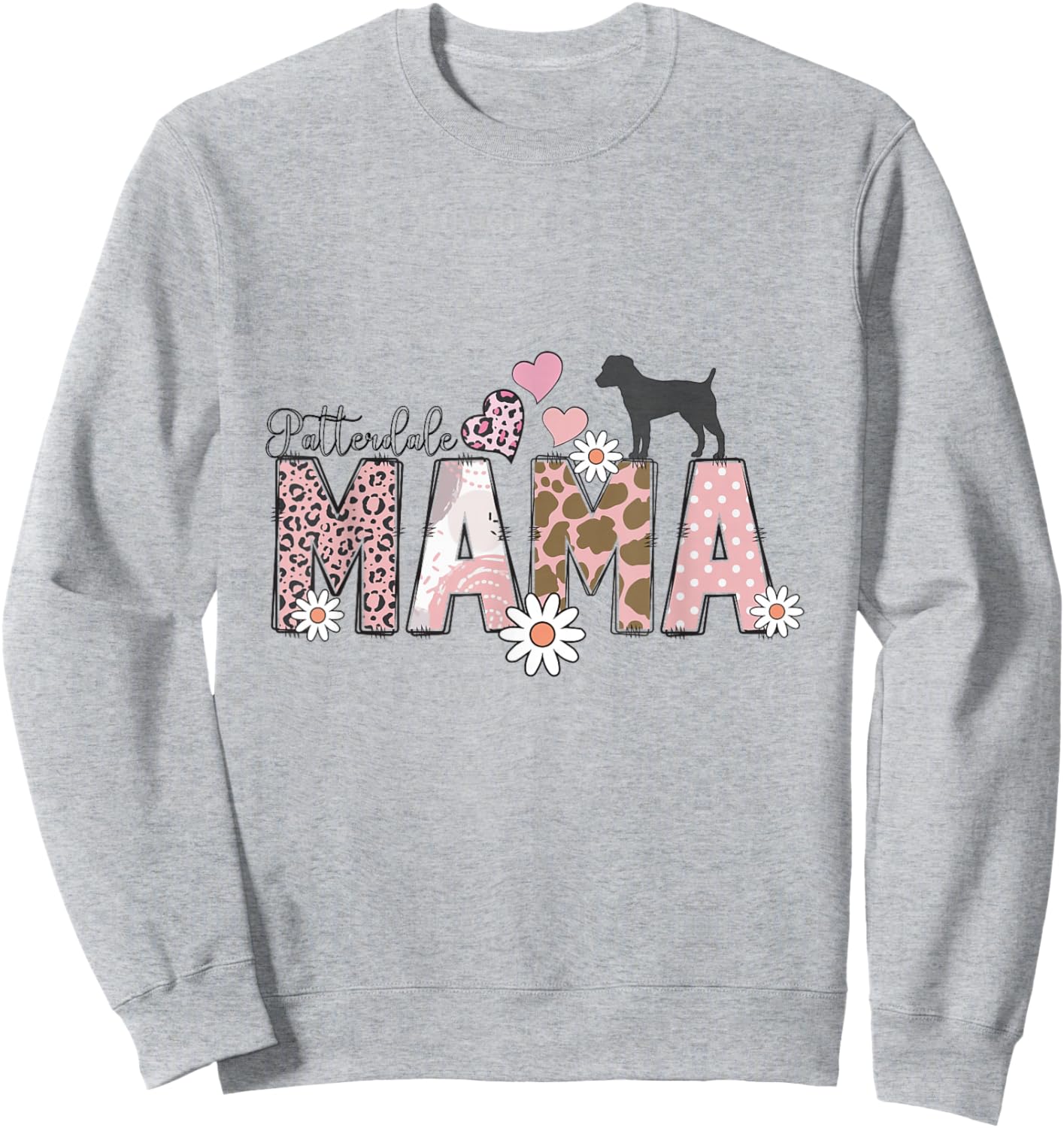 Patterdale Terrier Dog Sweatshirt - Sweatshirt | Ash