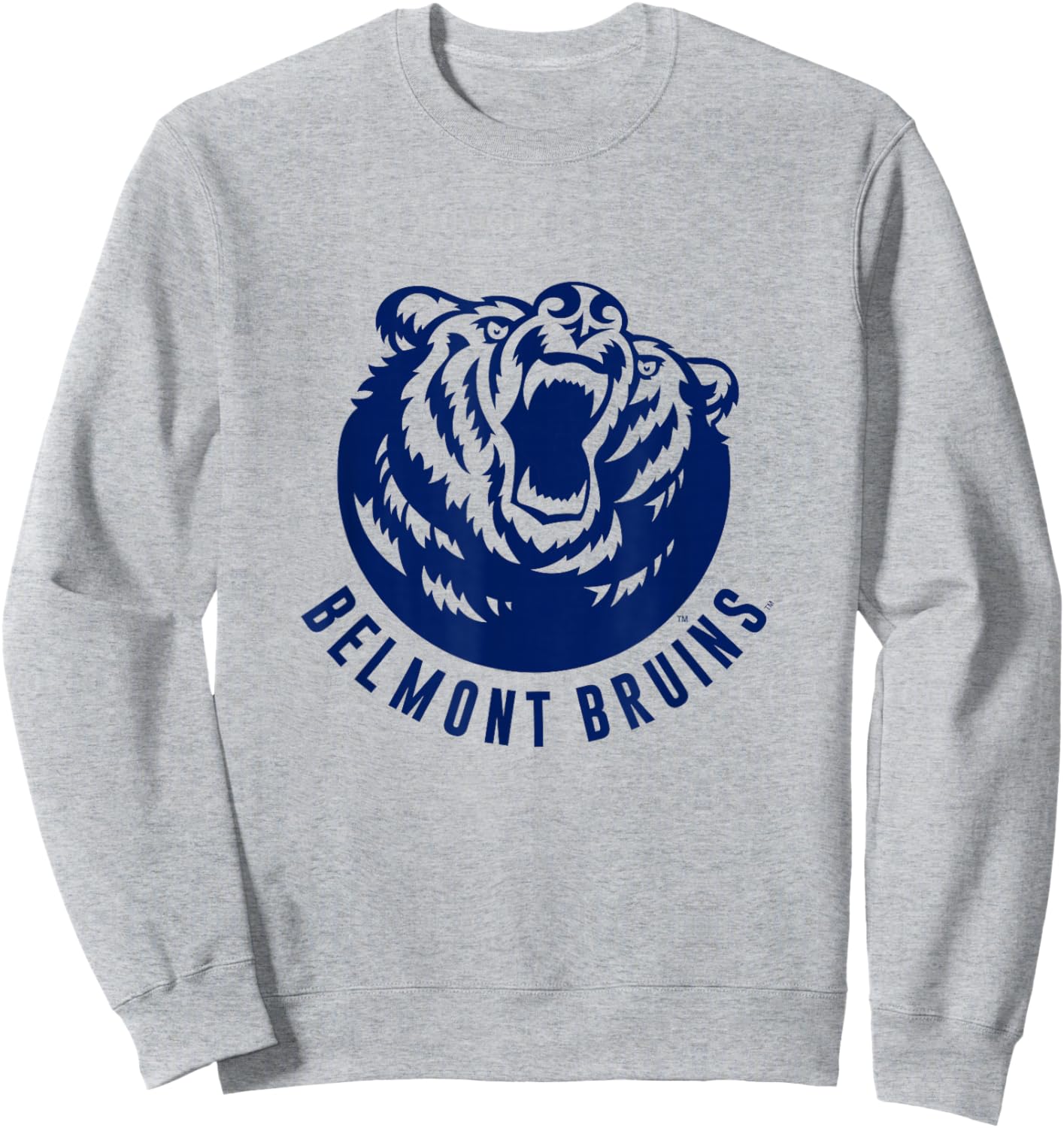 Belmont Bruins | Official NCAA Merch | TPBLMB003 Sweatshirt - Sweatshirt | Ash
