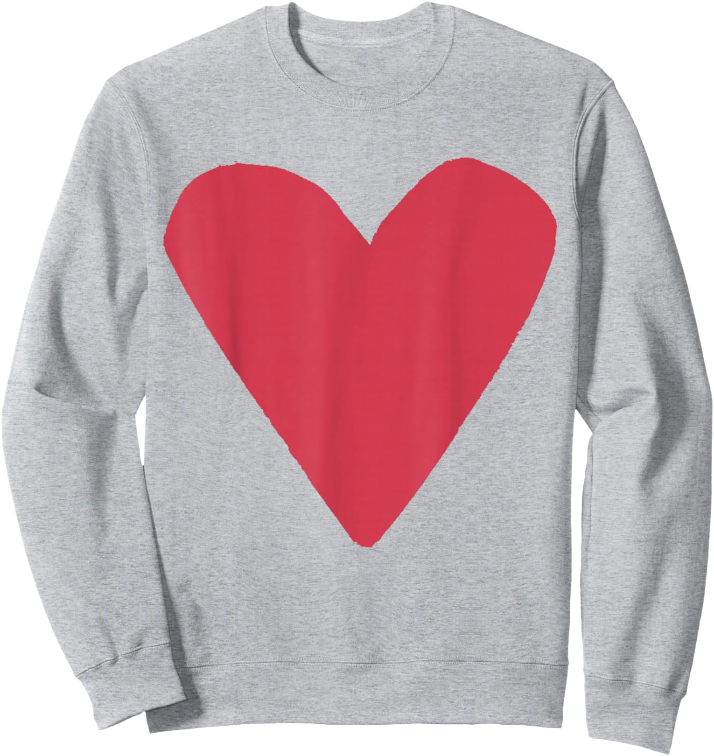 Red Heart Light Blue Sweatshirt - Sweatshirt | Ash