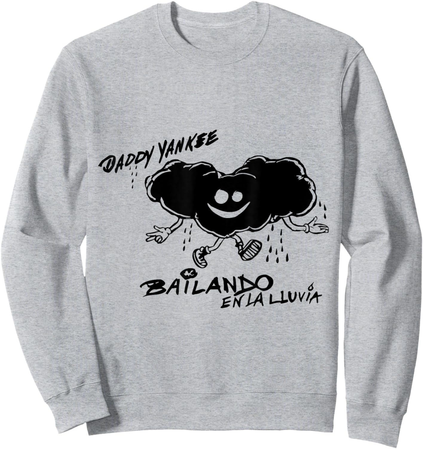 Official Bailando en La Lluvia cover merch Sweatshirt - Sweatshirt | Ash