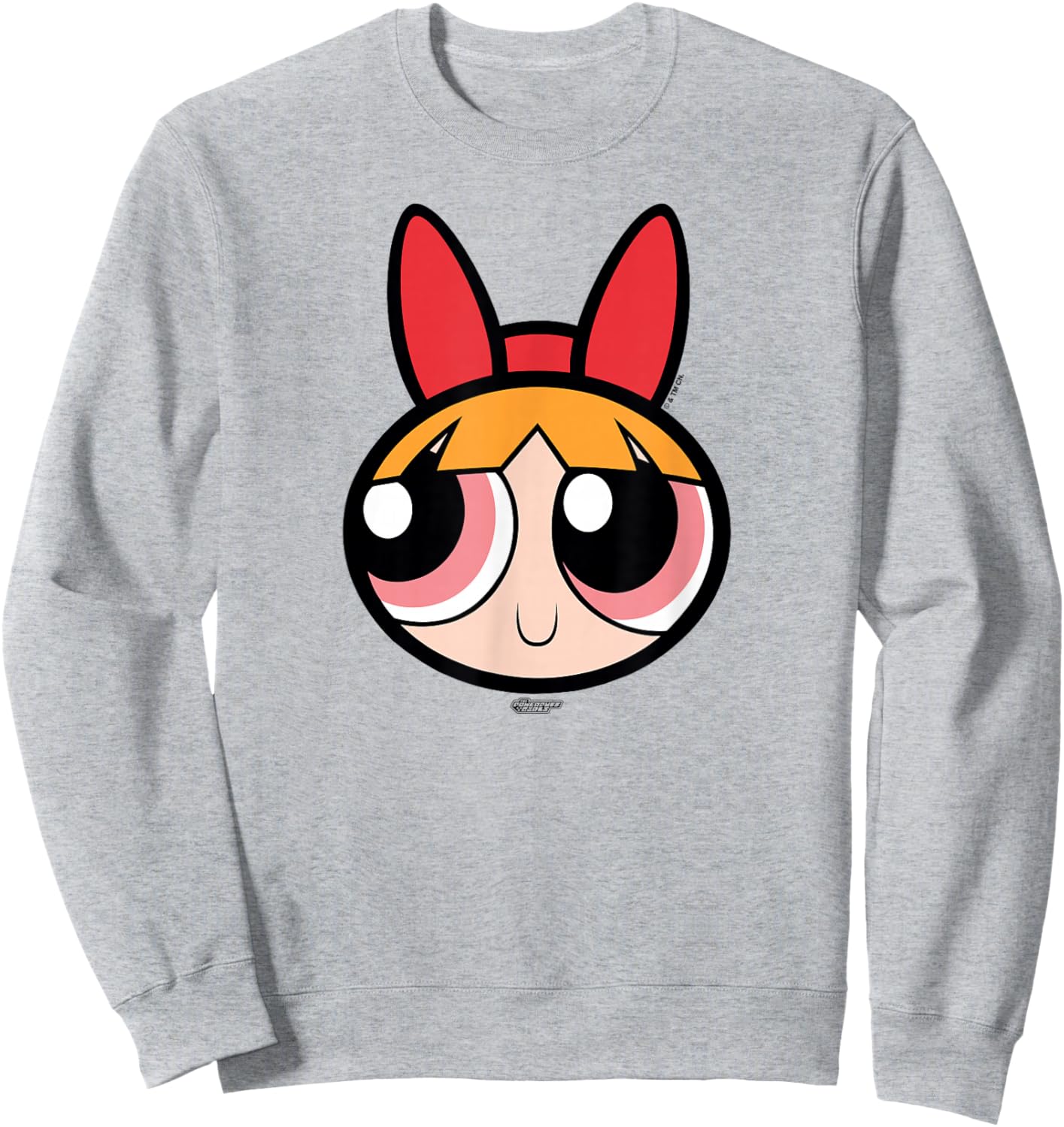 The Powerpuff Girls Blossom Face Sweatshirt - Sweatshirt | Ash